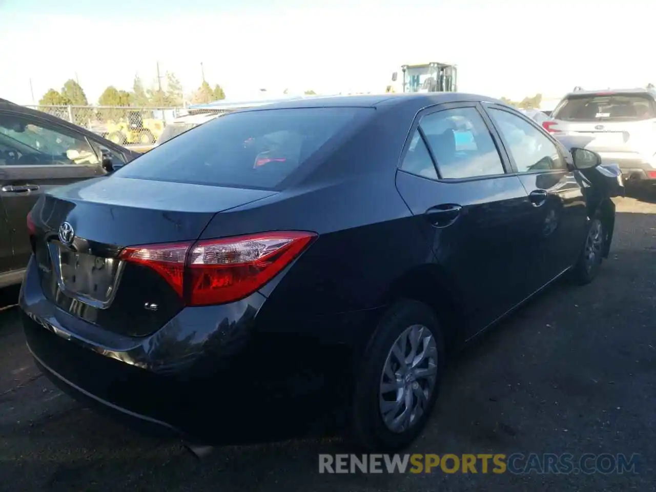 4 Photograph of a damaged car 5YFBURHE0KP899887 TOYOTA COROLLA 2019