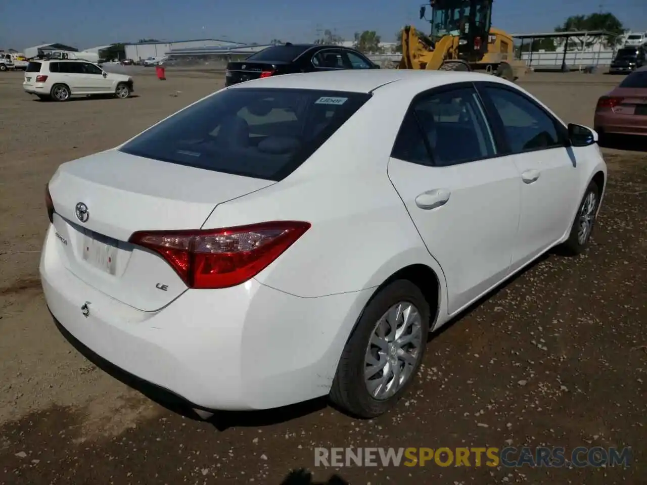 4 Photograph of a damaged car 5YFBURHE0KP899923 TOYOTA COROLLA 2019