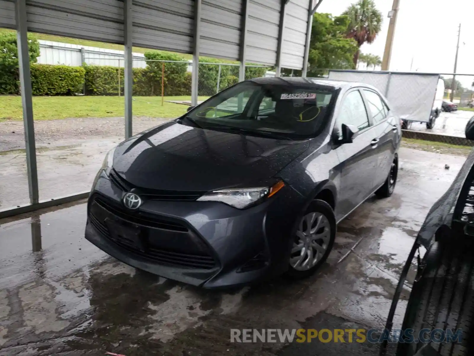 2 Photograph of a damaged car 5YFBURHE0KP899940 TOYOTA COROLLA 2019