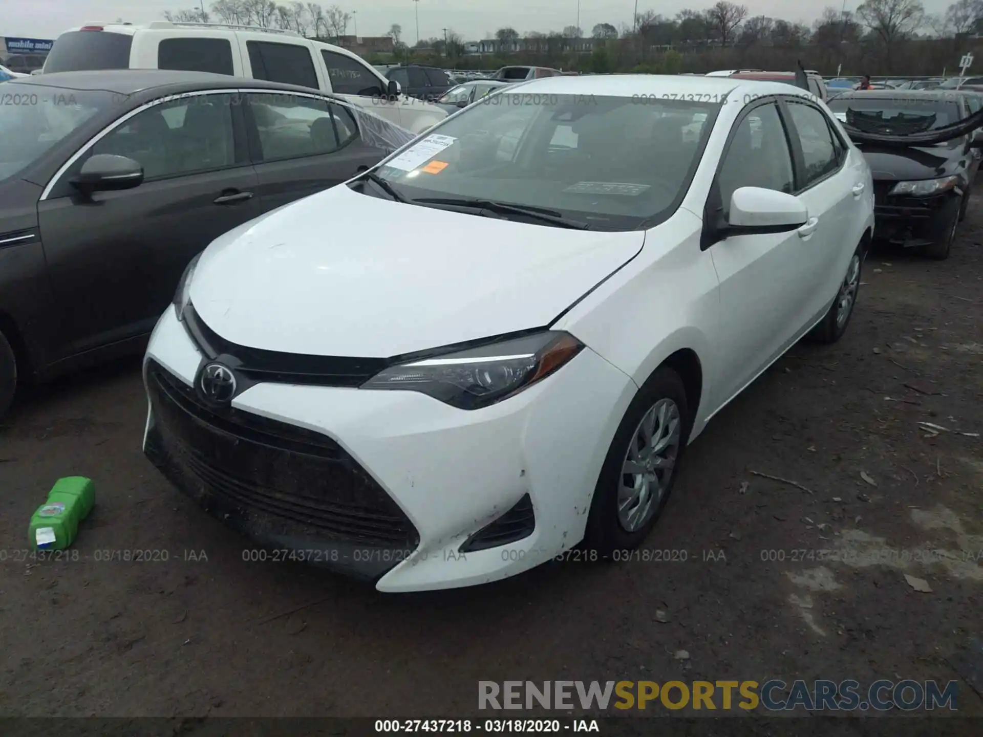 2 Photograph of a damaged car 5YFBURHE0KP900178 TOYOTA COROLLA 2019