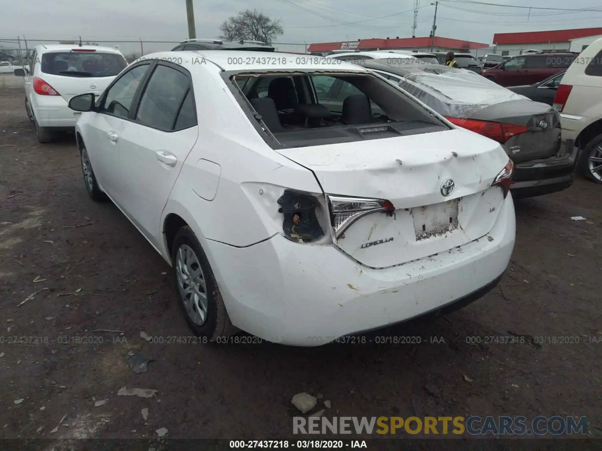 3 Photograph of a damaged car 5YFBURHE0KP900178 TOYOTA COROLLA 2019