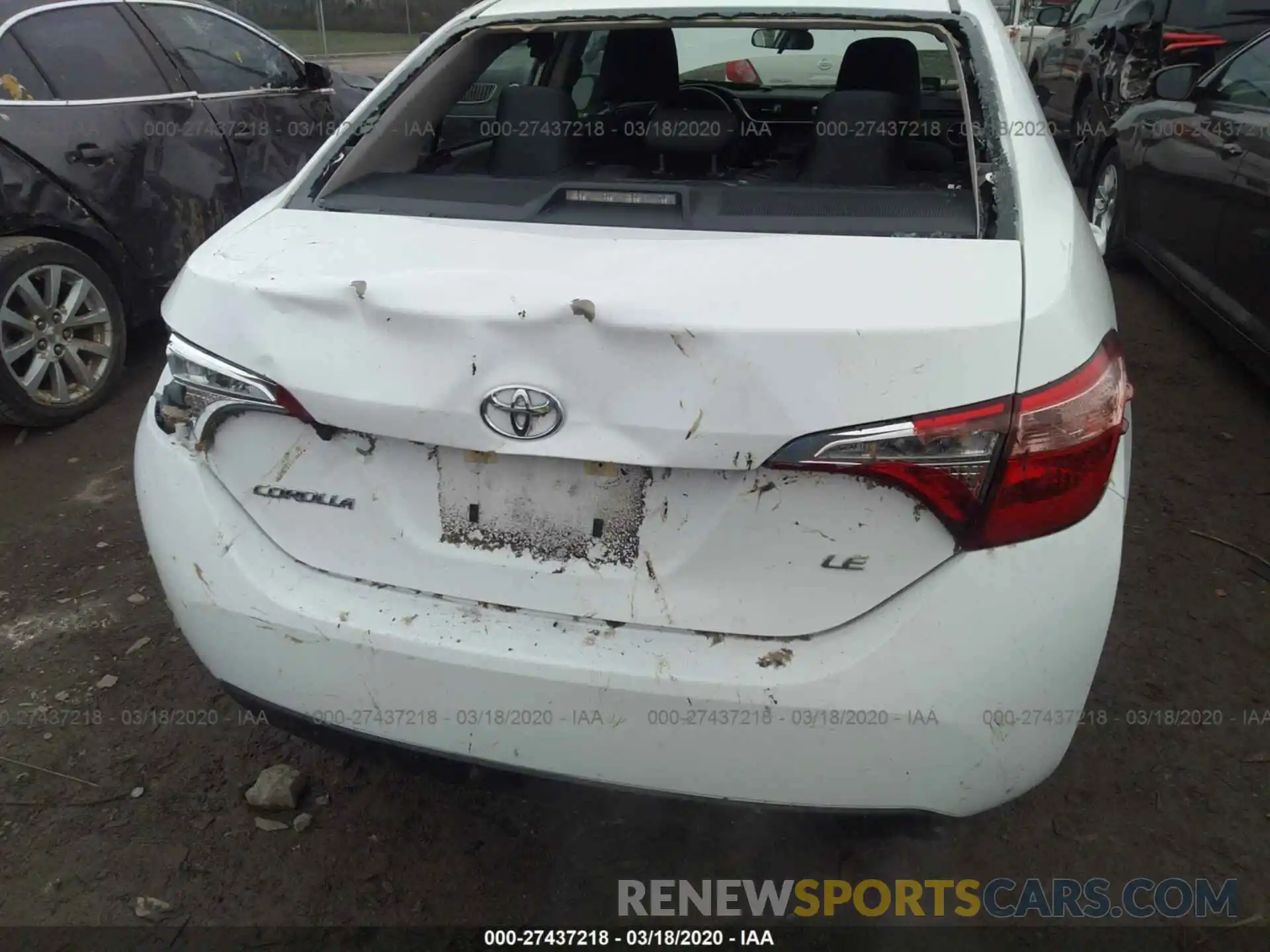 6 Photograph of a damaged car 5YFBURHE0KP900178 TOYOTA COROLLA 2019