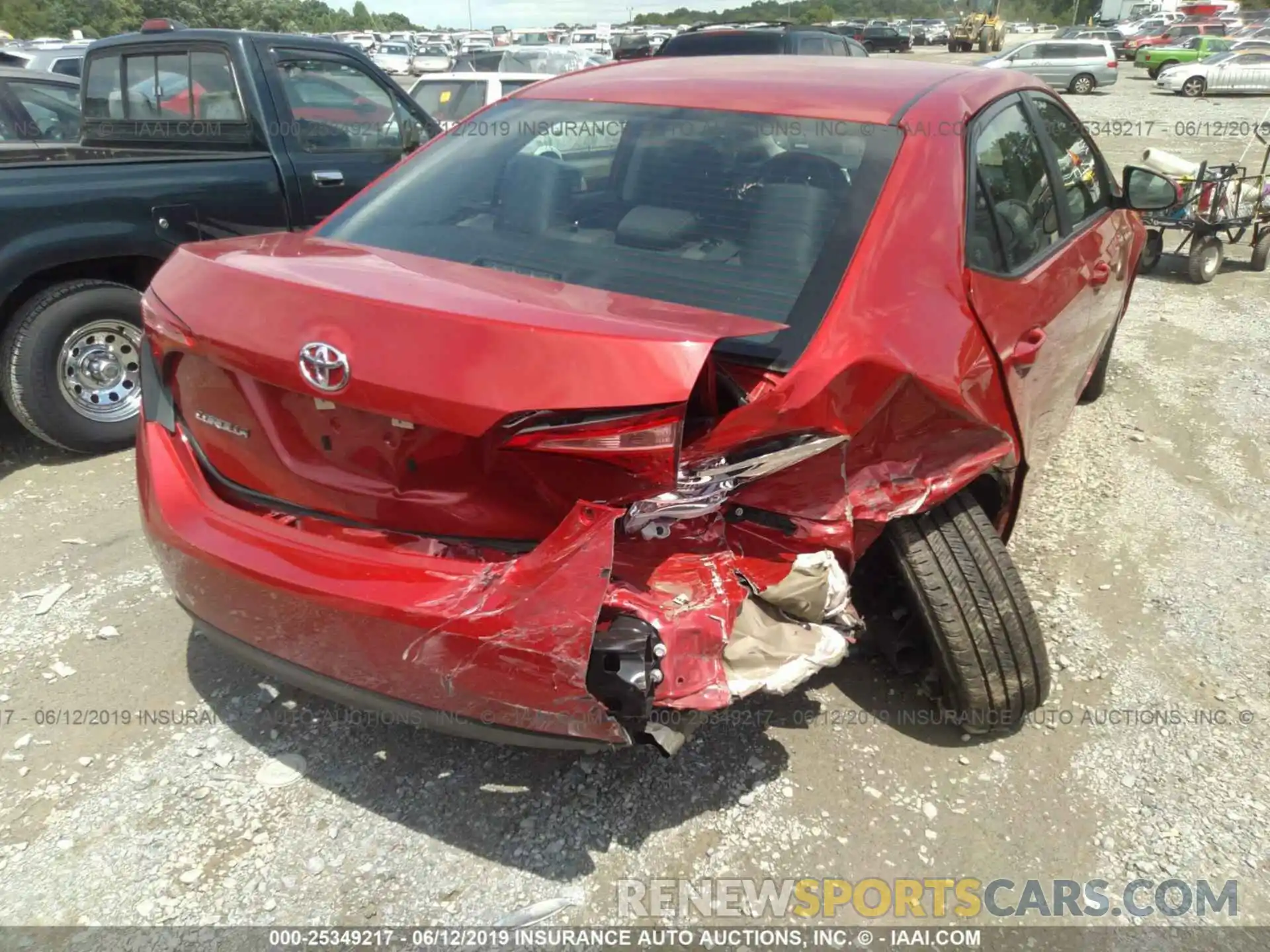 6 Photograph of a damaged car 5YFBURHE0KP900357 TOYOTA COROLLA 2019