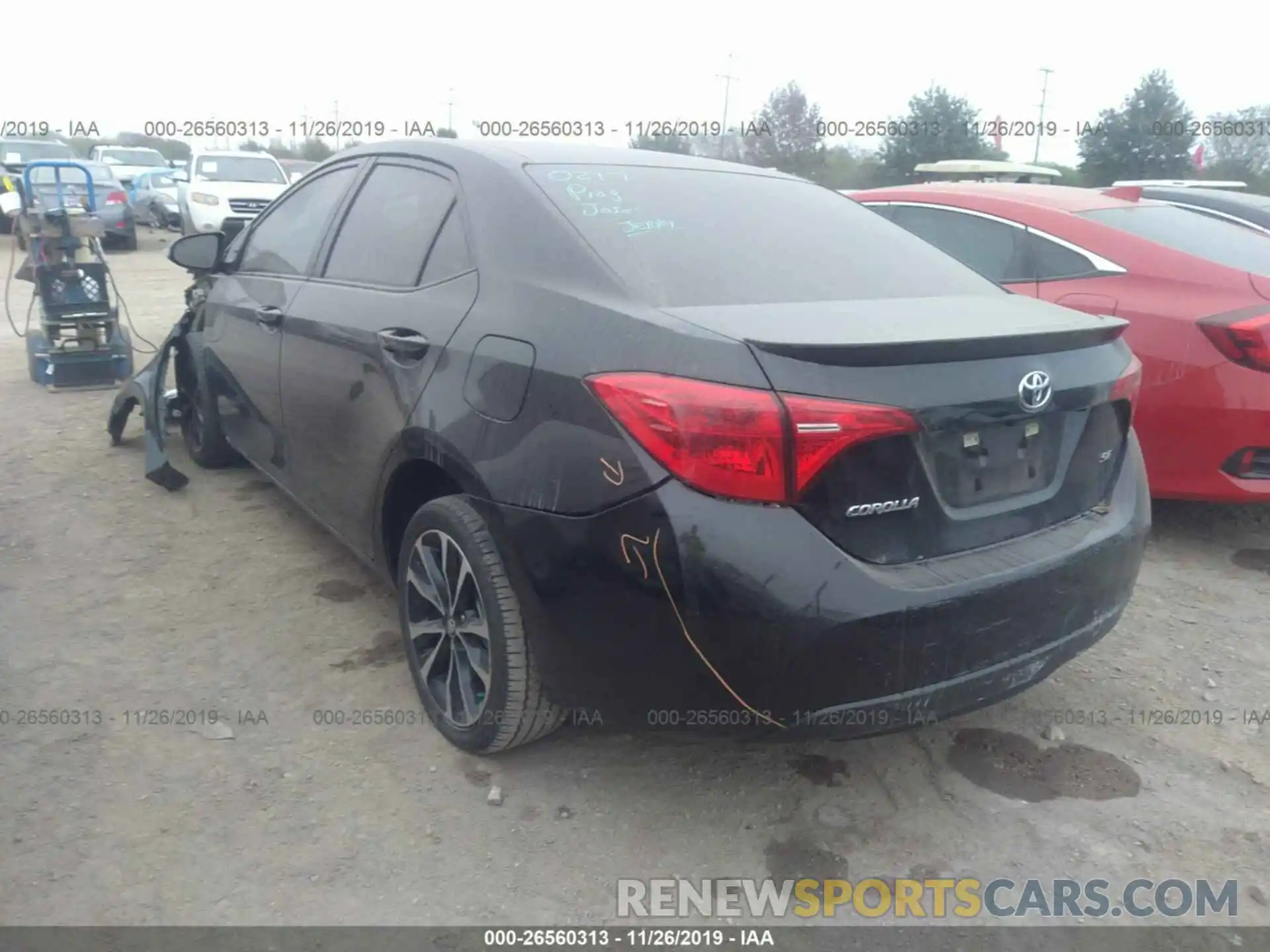 3 Photograph of a damaged car 5YFBURHE0KP900746 TOYOTA COROLLA 2019