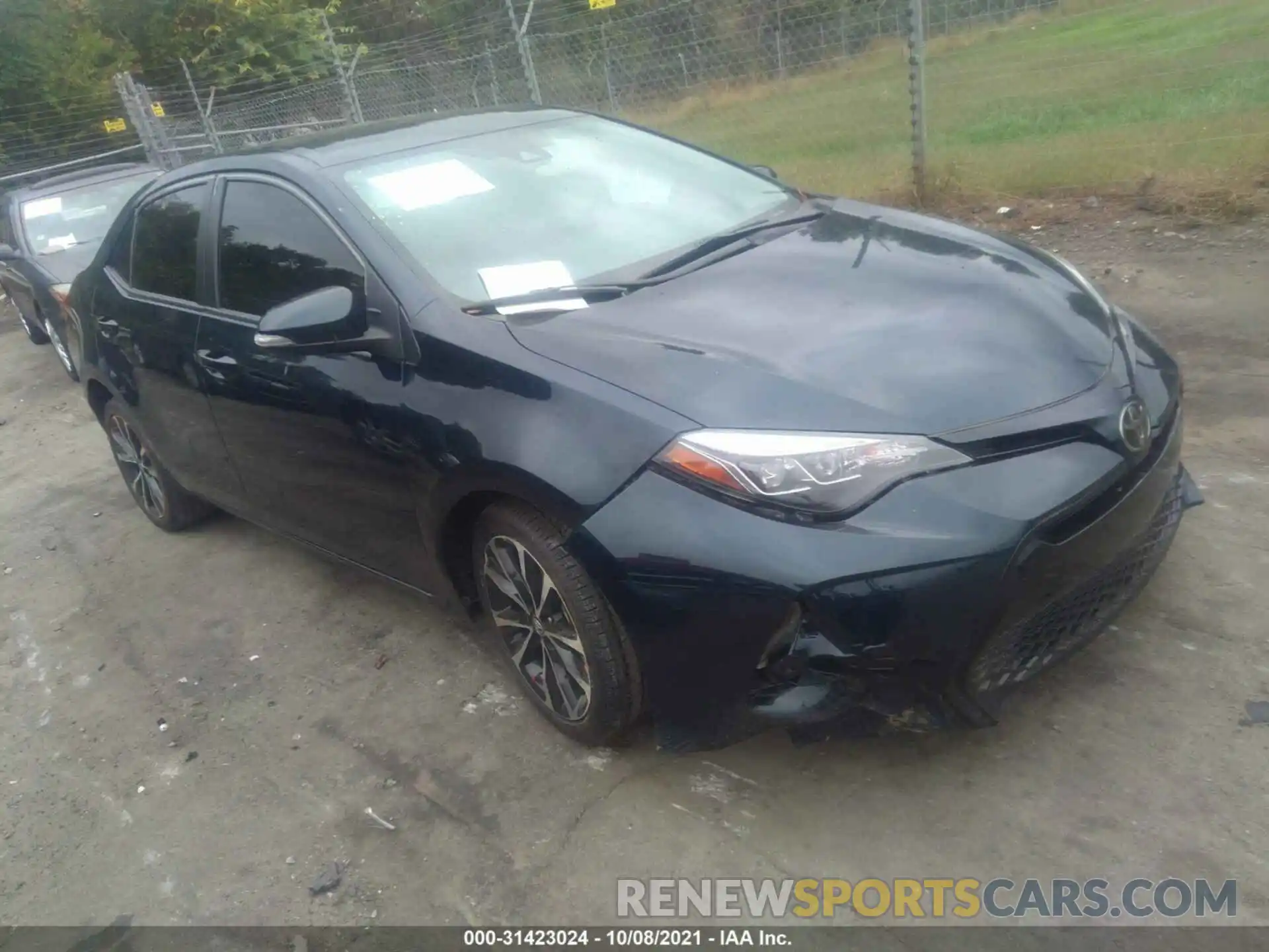 1 Photograph of a damaged car 5YFBURHE0KP900858 TOYOTA COROLLA 2019