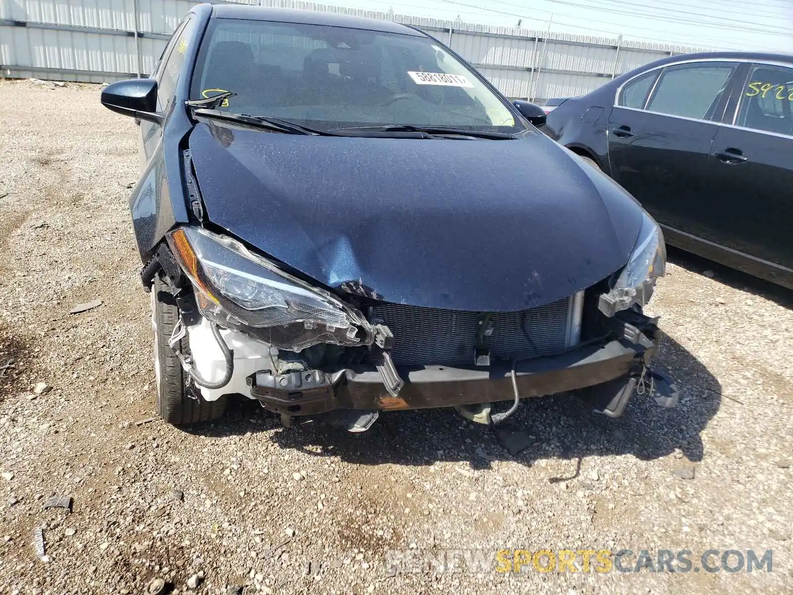 9 Photograph of a damaged car 5YFBURHE0KP901184 TOYOTA COROLLA 2019