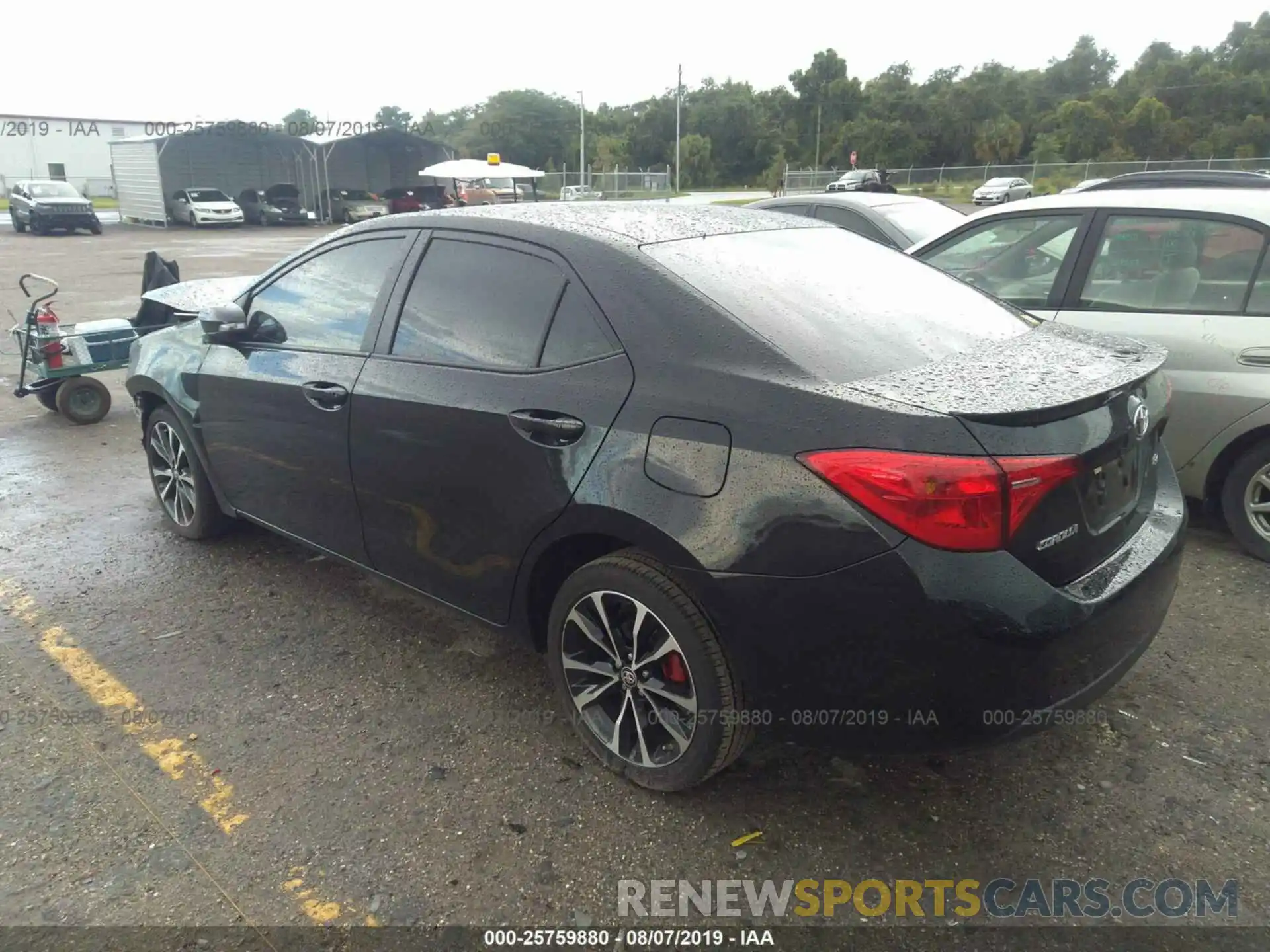 3 Photograph of a damaged car 5YFBURHE0KP901539 TOYOTA COROLLA 2019