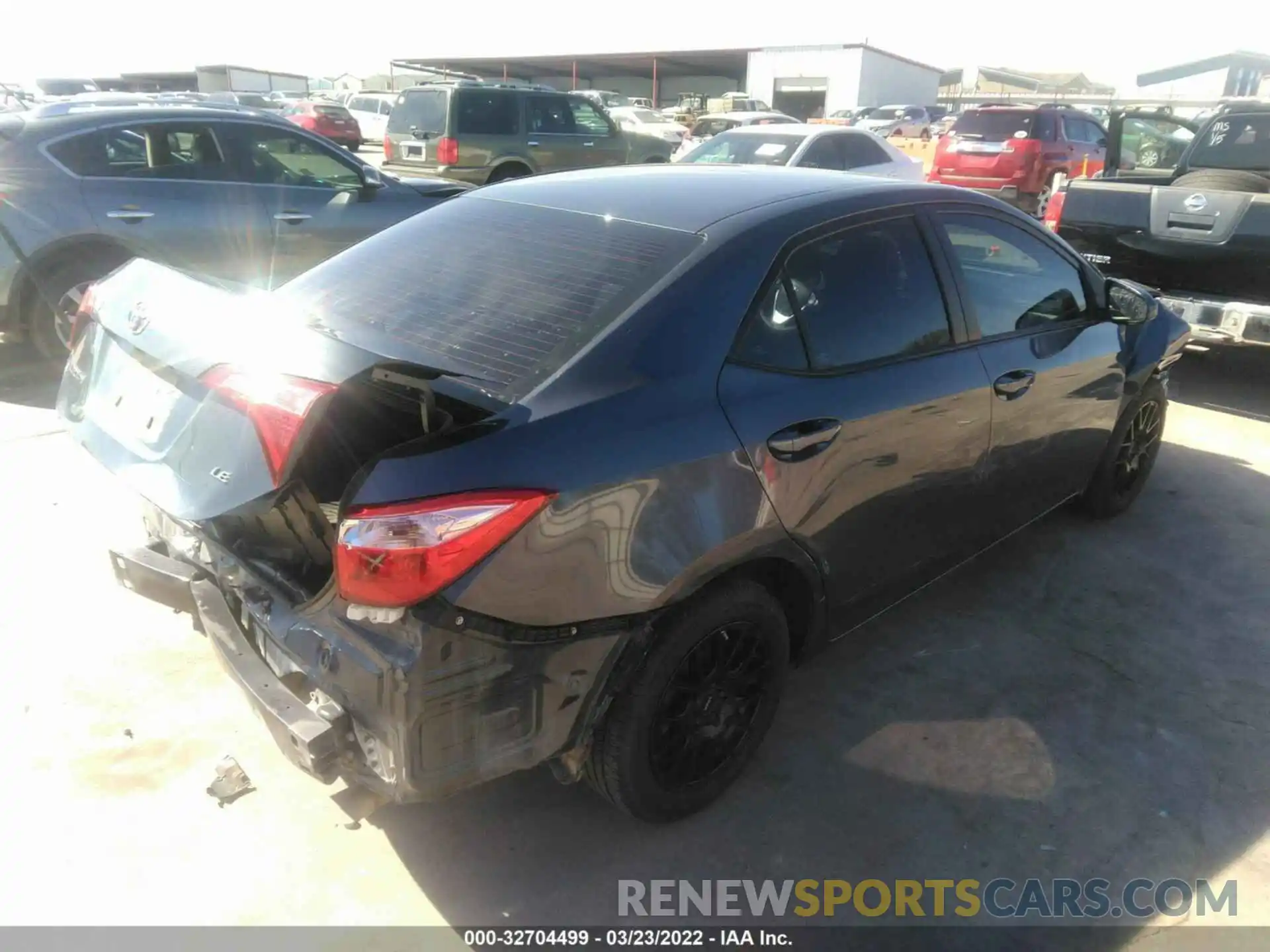 4 Photograph of a damaged car 5YFBURHE0KP901749 TOYOTA COROLLA 2019