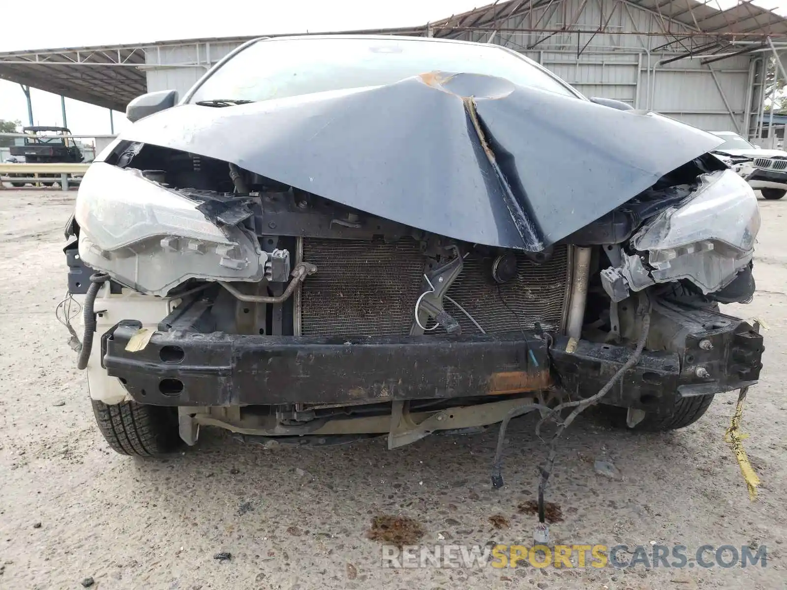 9 Photograph of a damaged car 5YFBURHE0KP902187 TOYOTA COROLLA 2019