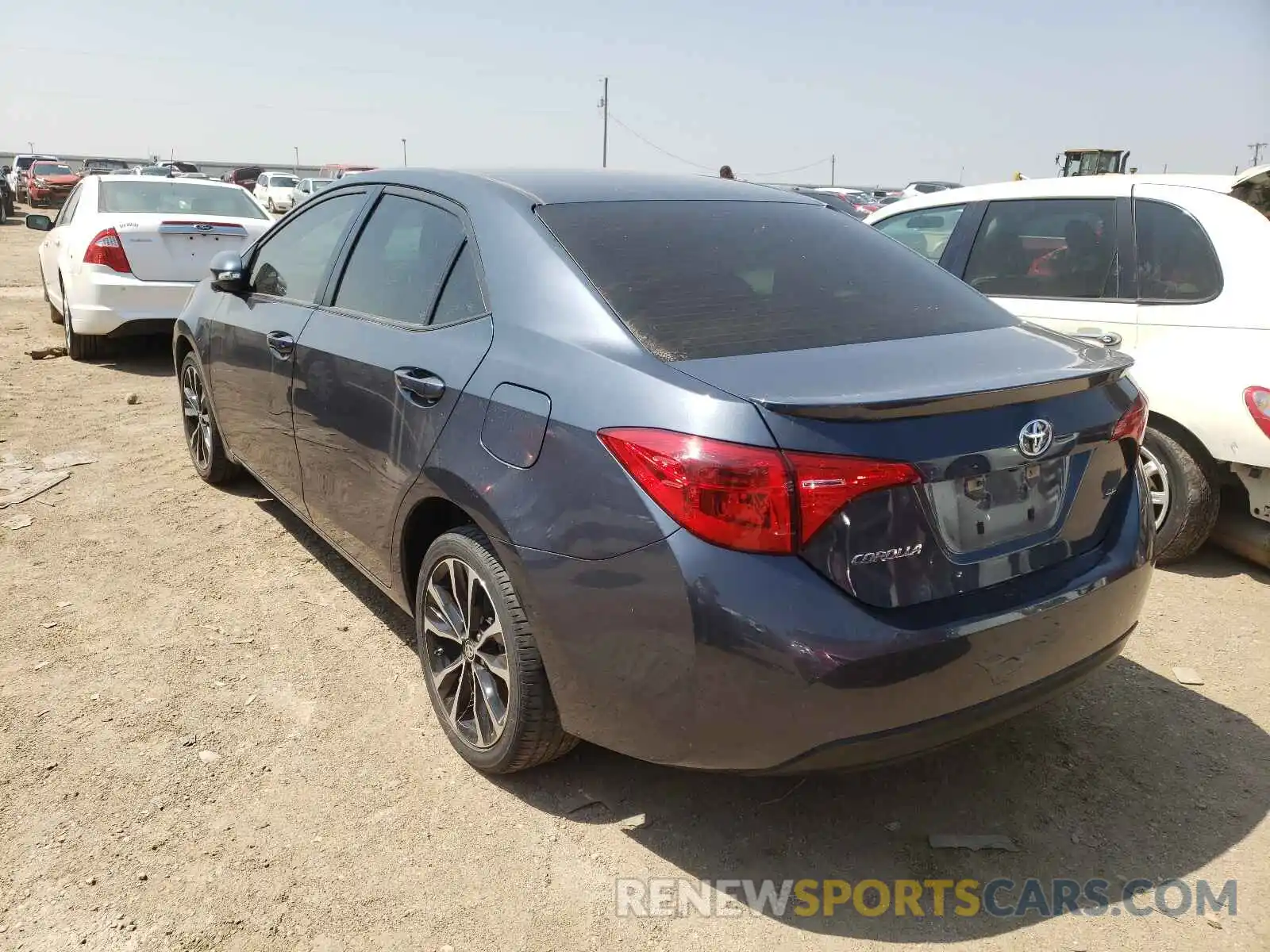 3 Photograph of a damaged car 5YFBURHE0KP902318 TOYOTA COROLLA 2019