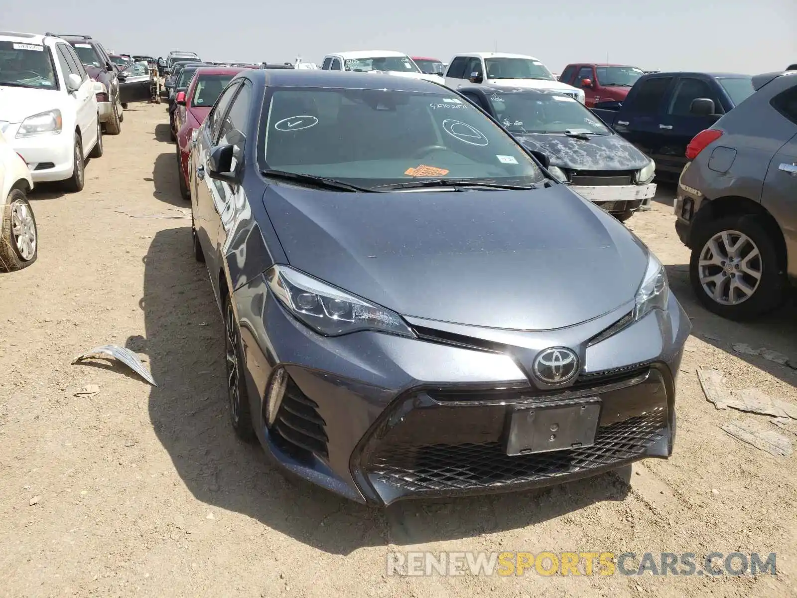 9 Photograph of a damaged car 5YFBURHE0KP902318 TOYOTA COROLLA 2019