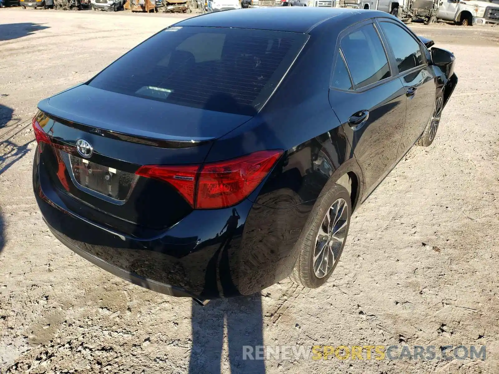 4 Photograph of a damaged car 5YFBURHE0KP902786 TOYOTA COROLLA 2019