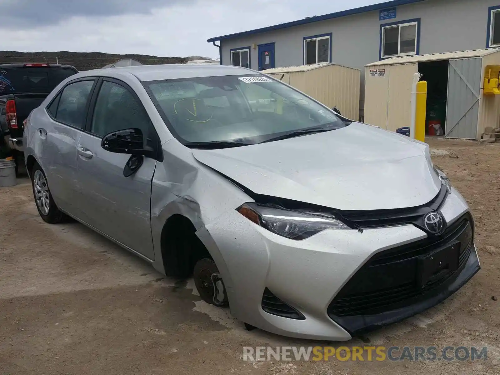 1 Photograph of a damaged car 5YFBURHE0KP903291 TOYOTA COROLLA 2019