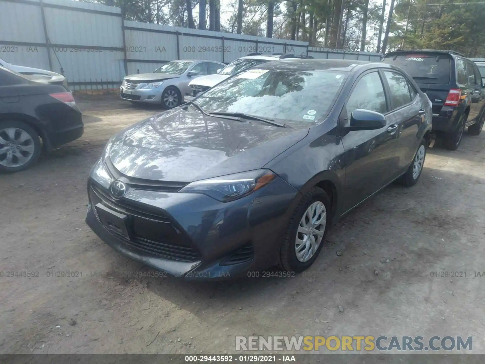 2 Photograph of a damaged car 5YFBURHE0KP903503 TOYOTA COROLLA 2019