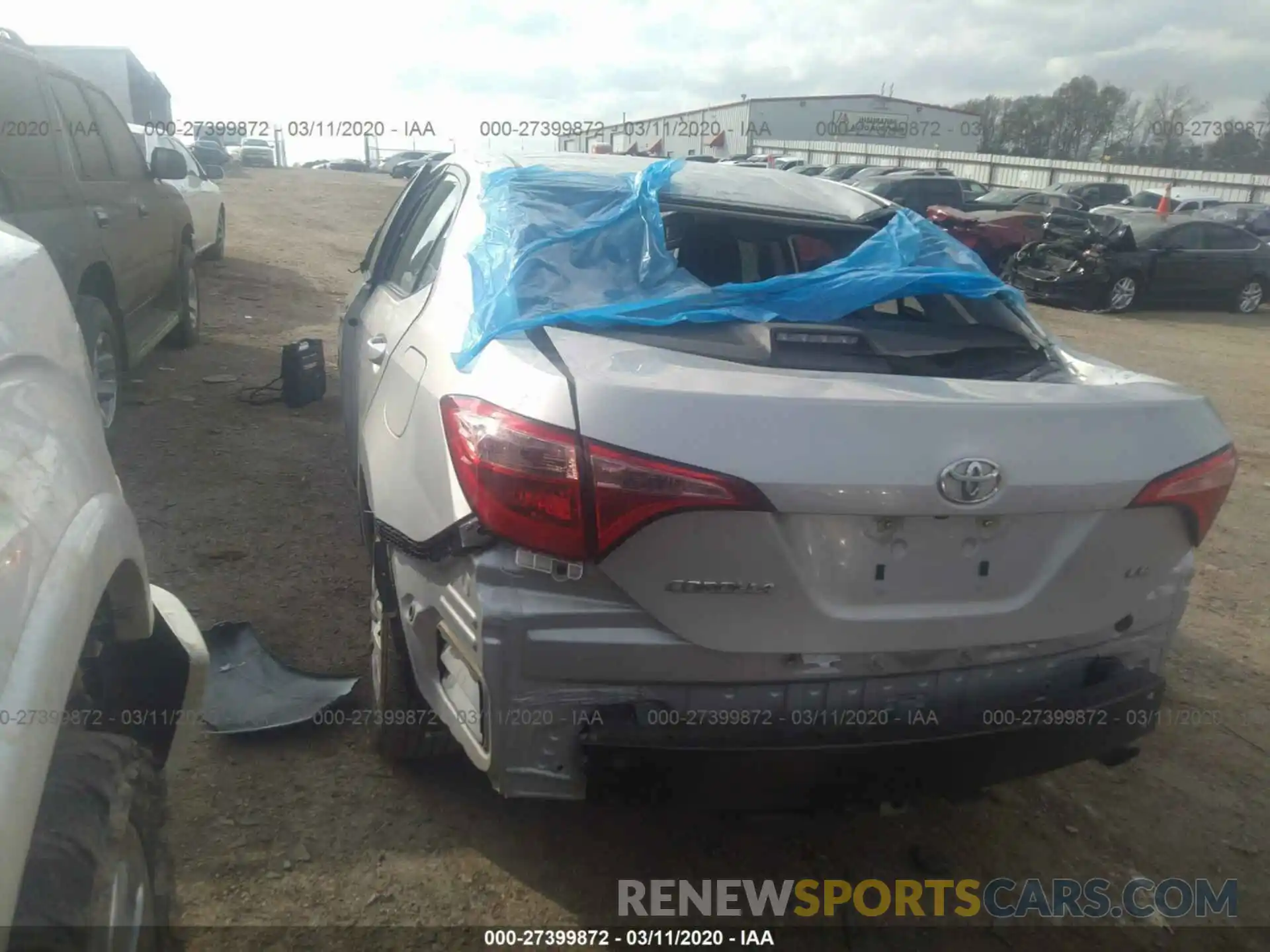 3 Photograph of a damaged car 5YFBURHE0KP903520 TOYOTA COROLLA 2019