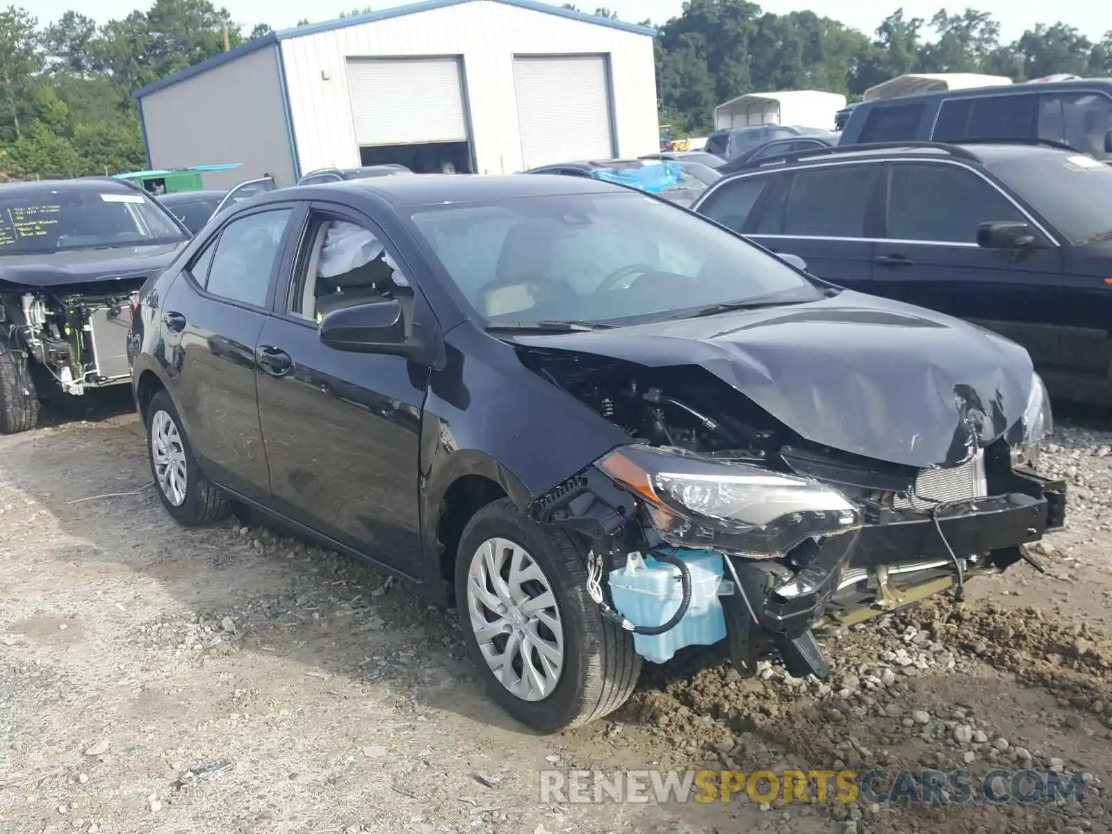 1 Photograph of a damaged car 5YFBURHE0KP903811 TOYOTA COROLLA 2019