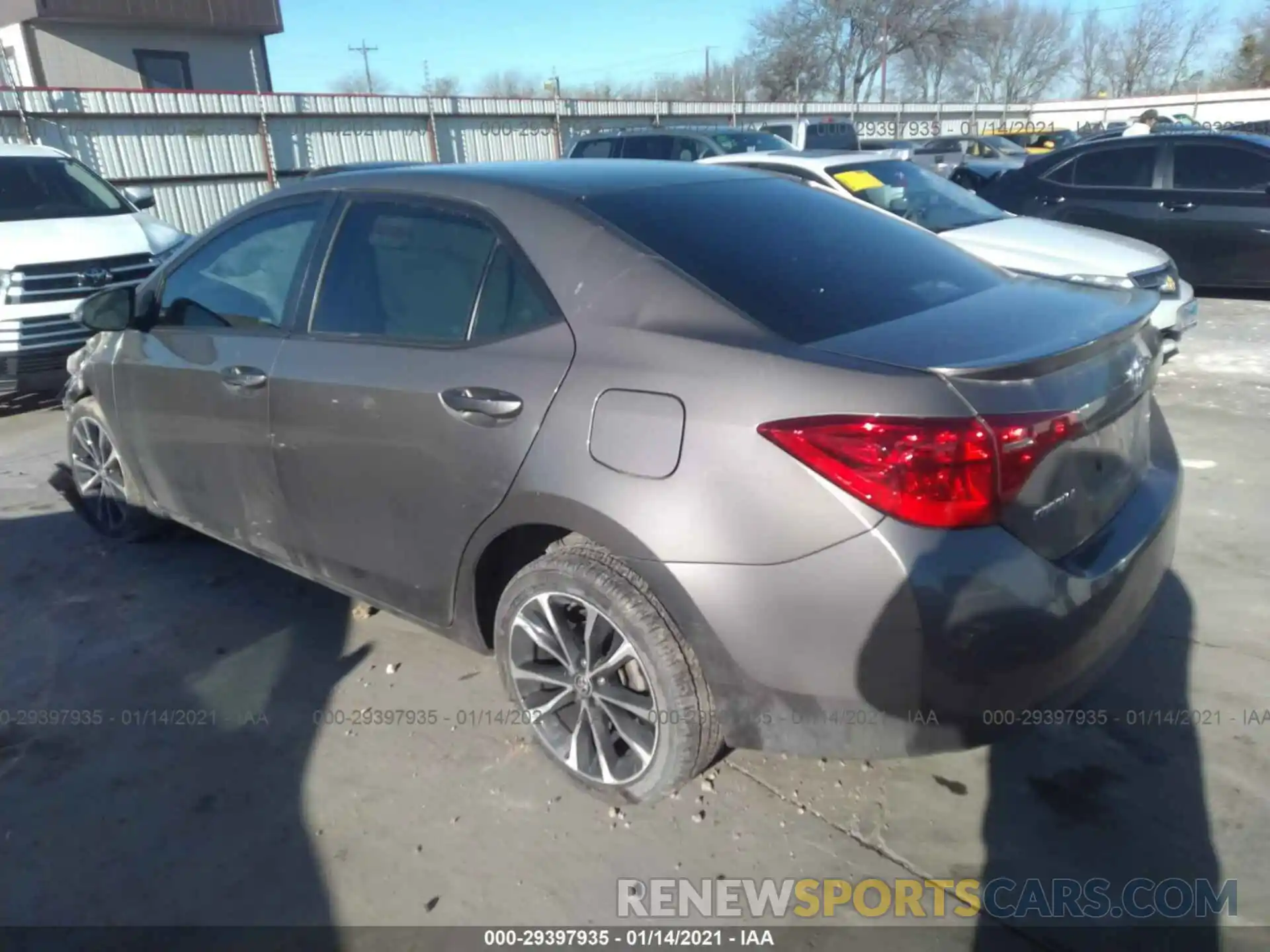 3 Photograph of a damaged car 5YFBURHE0KP904165 TOYOTA COROLLA 2019