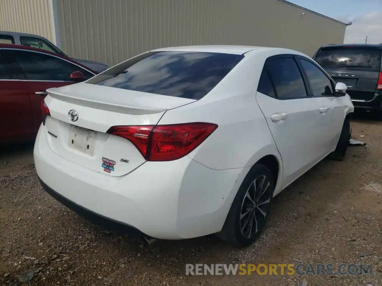 4 Photograph of a damaged car 5YFBURHE0KP904179 TOYOTA COROLLA 2019