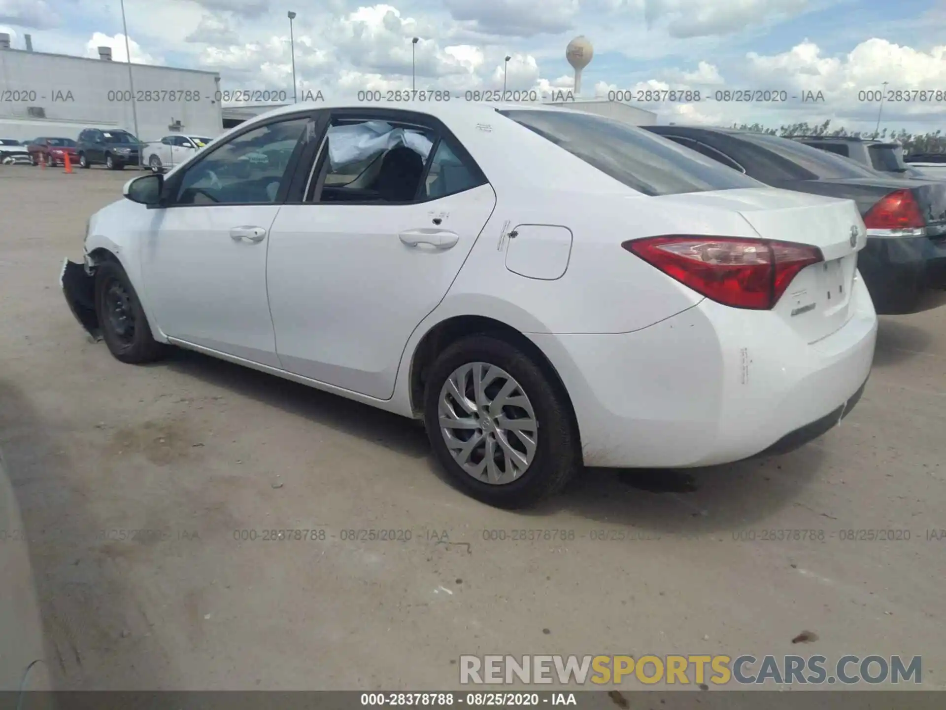 3 Photograph of a damaged car 5YFBURHE0KP904456 TOYOTA COROLLA 2019