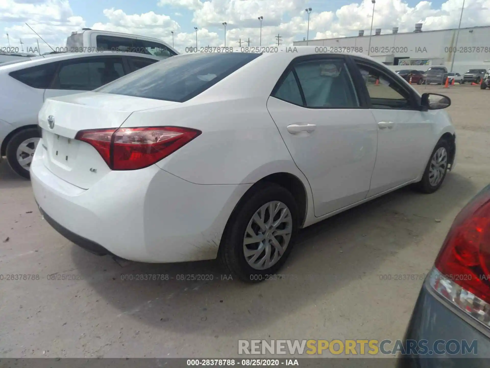 4 Photograph of a damaged car 5YFBURHE0KP904456 TOYOTA COROLLA 2019