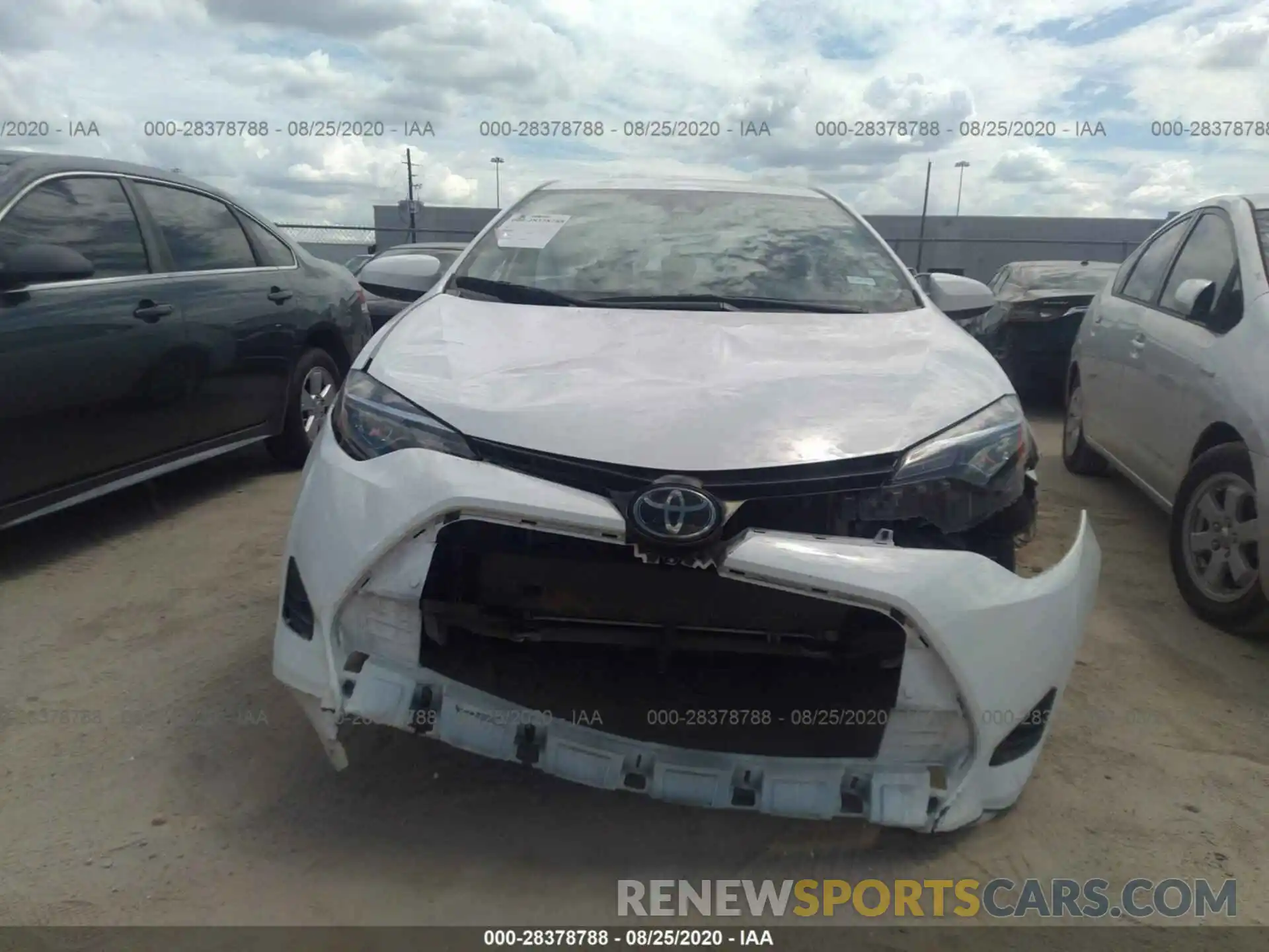 6 Photograph of a damaged car 5YFBURHE0KP904456 TOYOTA COROLLA 2019