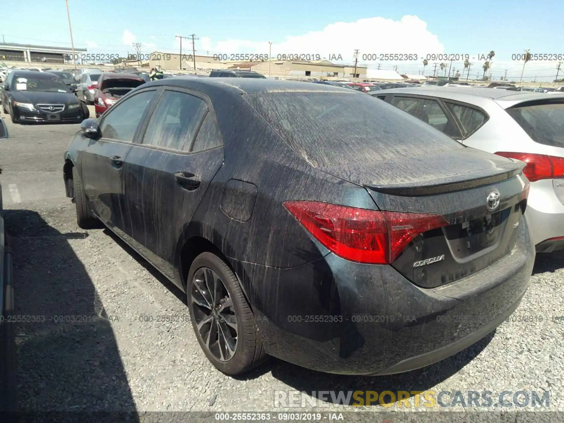 3 Photograph of a damaged car 5YFBURHE0KP904473 TOYOTA COROLLA 2019