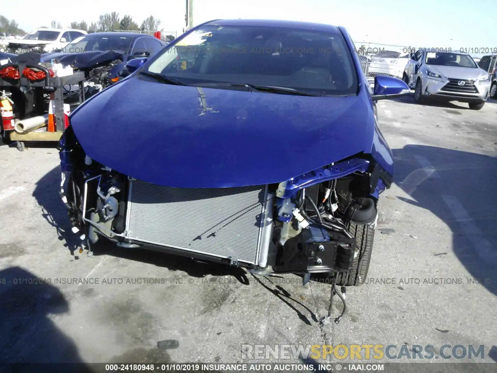 6 Photograph of a damaged car 5YFBURHE0KP906370 TOYOTA COROLLA 2019