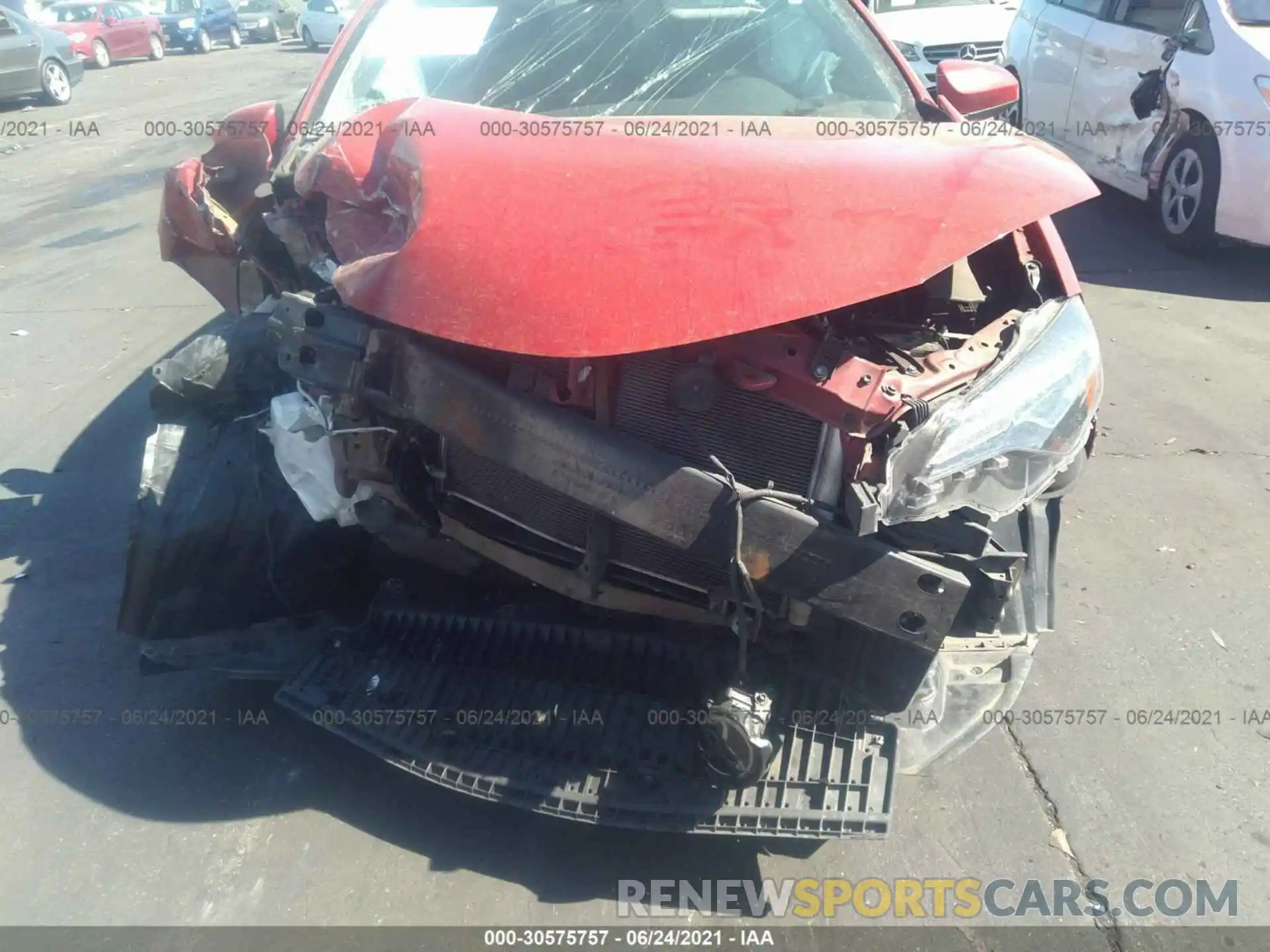 10 Photograph of a damaged car 5YFBURHE0KP906708 TOYOTA COROLLA 2019