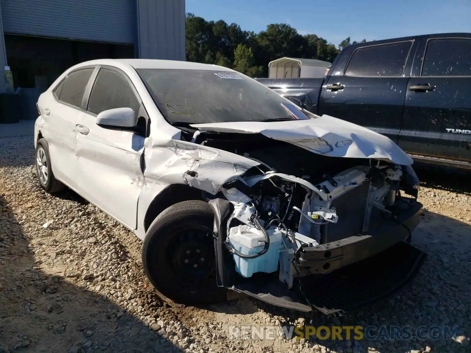 1 Photograph of a damaged car 5YFBURHE0KP907227 TOYOTA COROLLA 2019