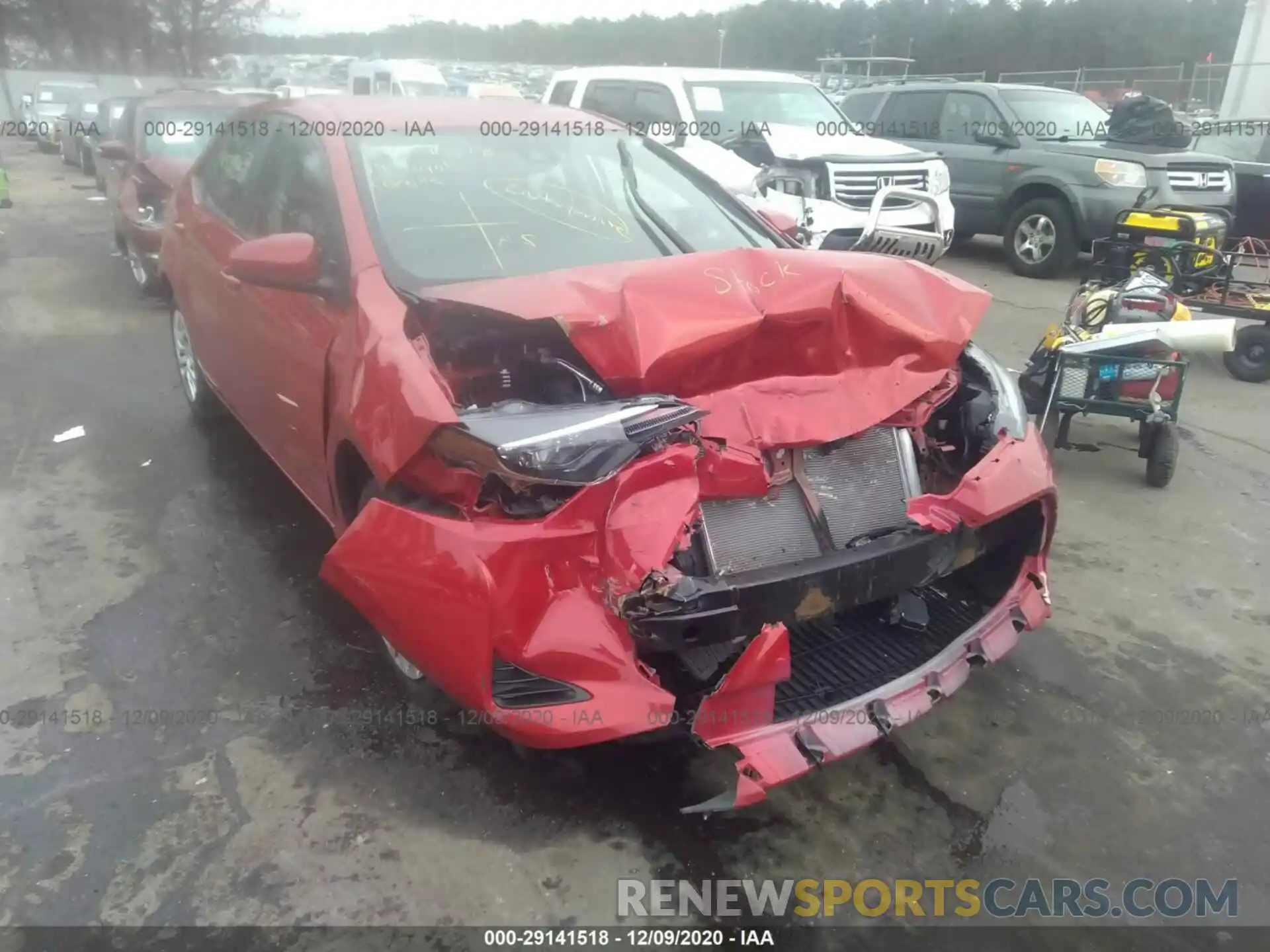 6 Photograph of a damaged car 5YFBURHE0KP907292 TOYOTA COROLLA 2019