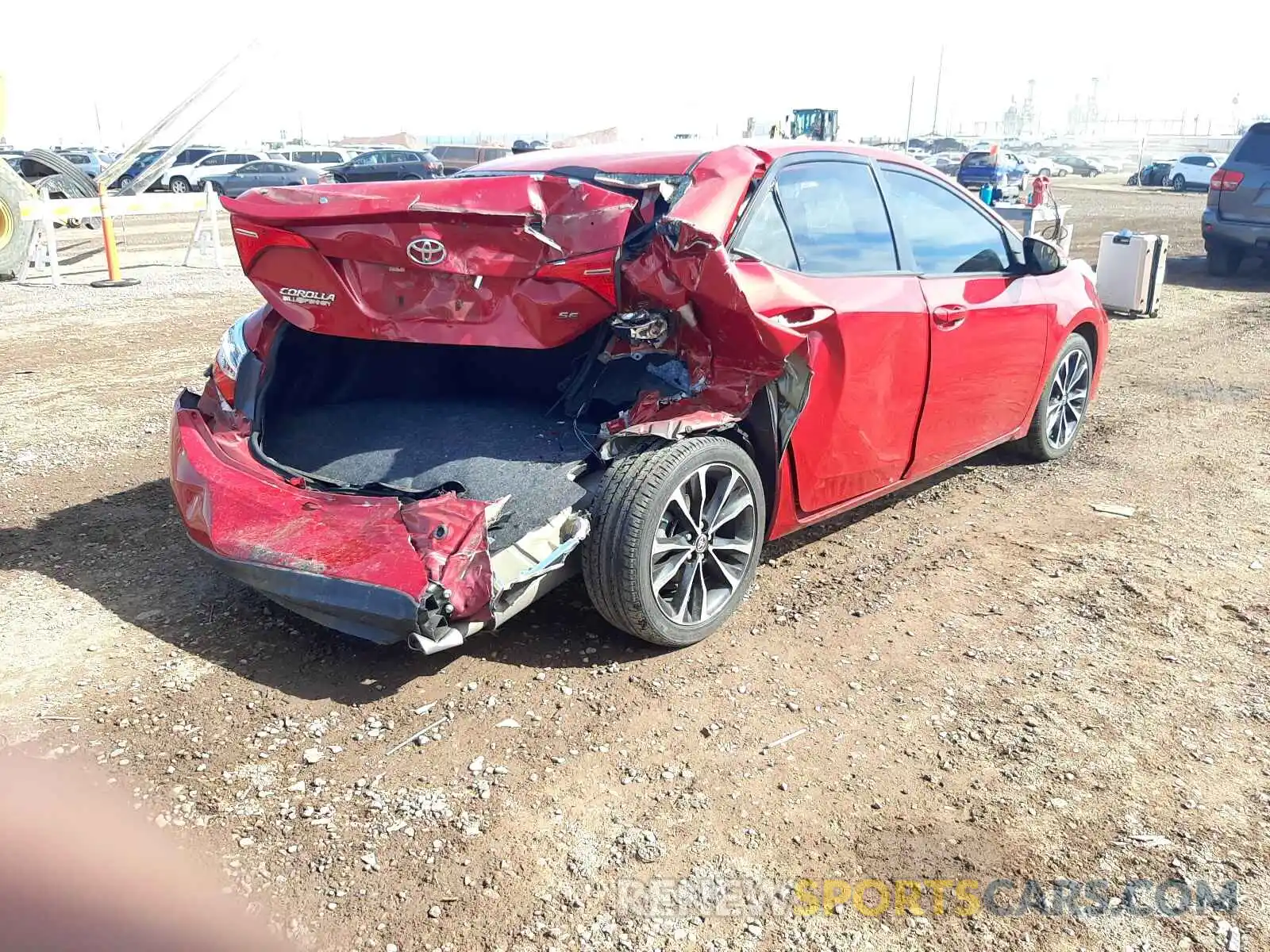 9 Photograph of a damaged car 5YFBURHE0KP907485 TOYOTA COROLLA 2019