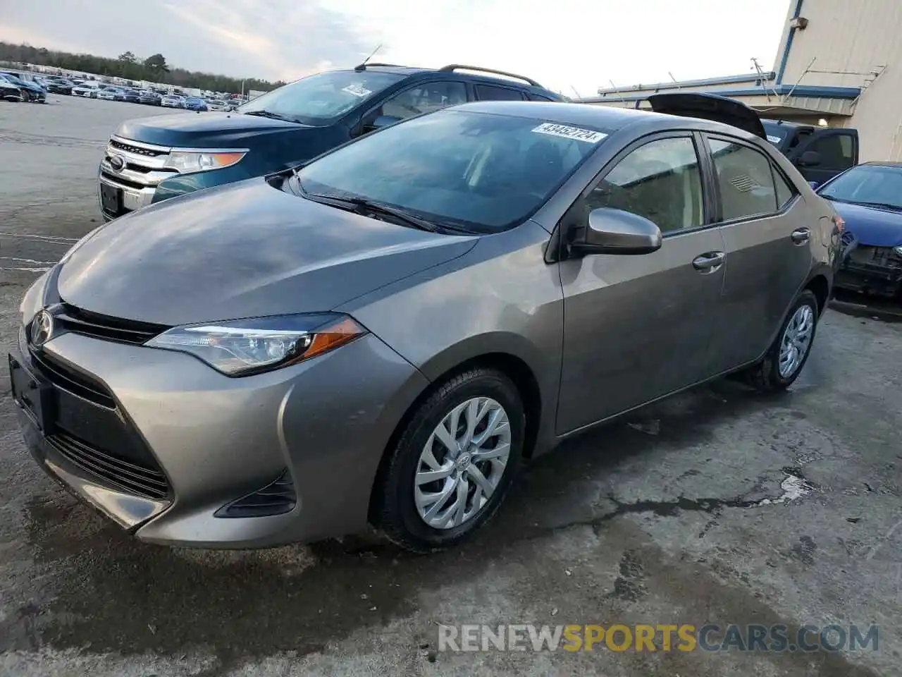 1 Photograph of a damaged car 5YFBURHE0KP907731 TOYOTA COROLLA 2019