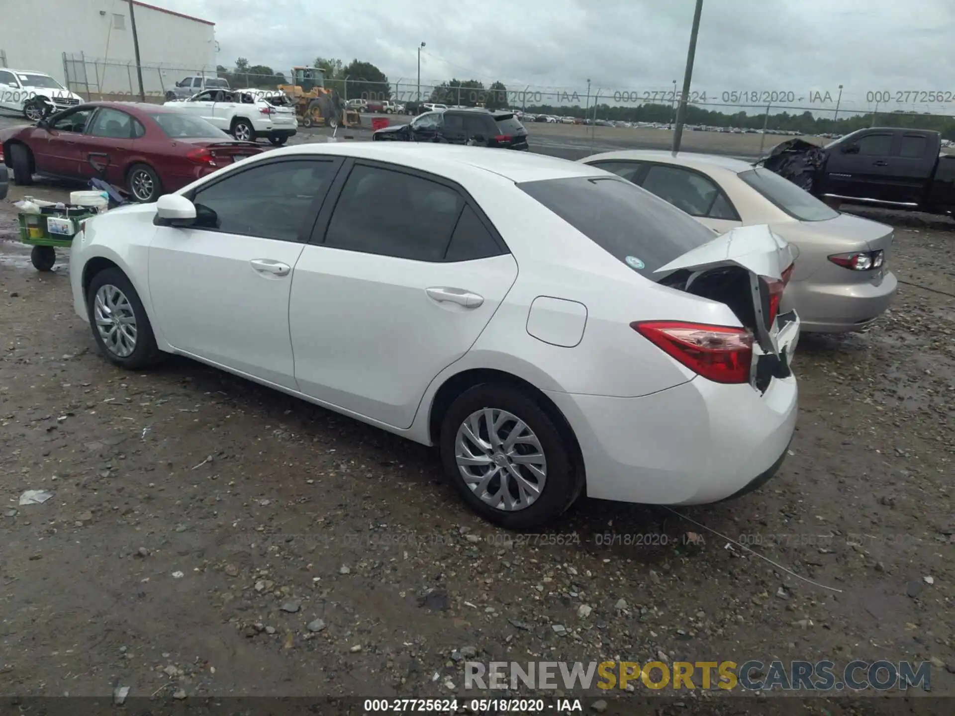 3 Photograph of a damaged car 5YFBURHE0KP907745 TOYOTA COROLLA 2019