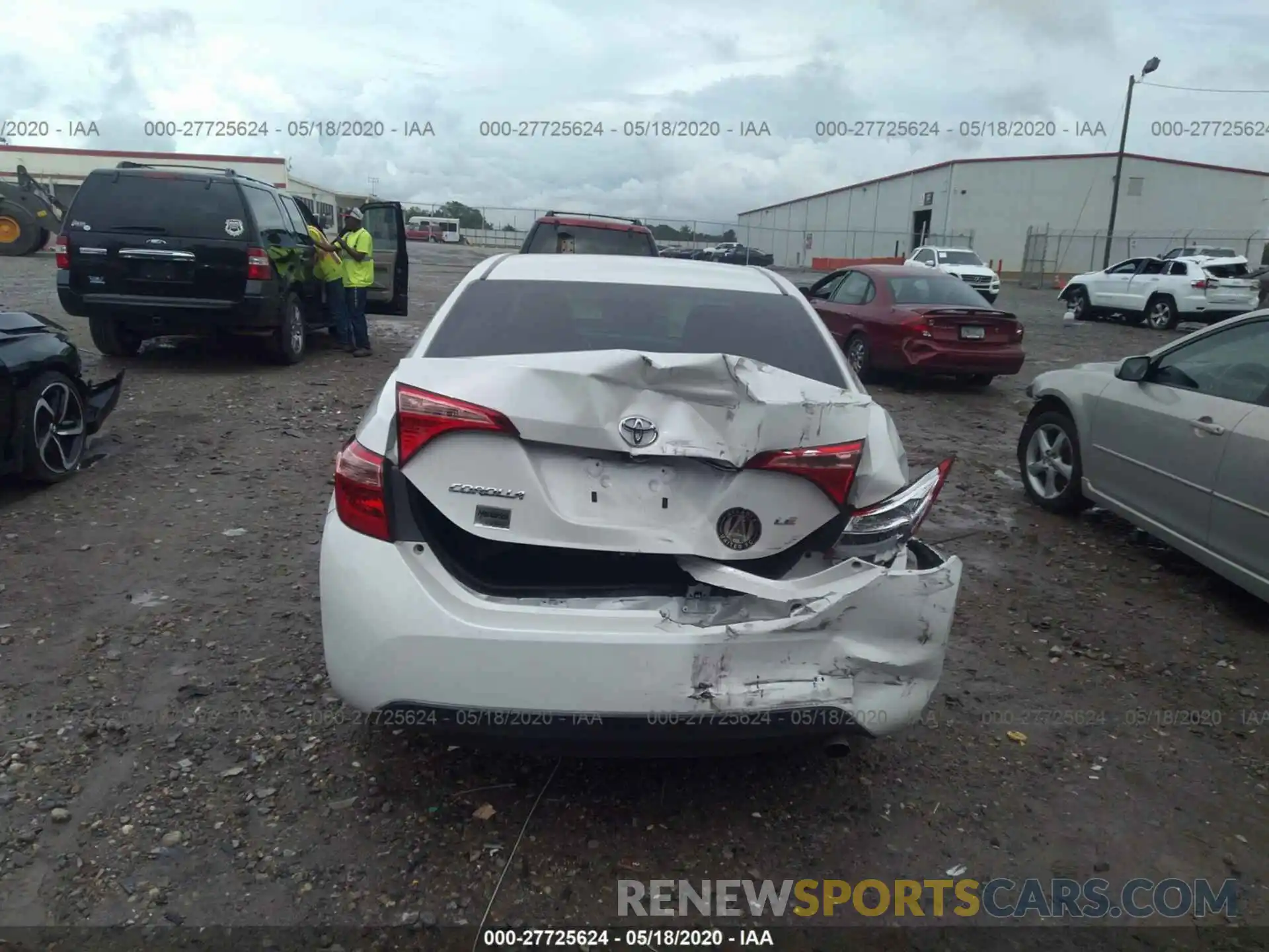 6 Photograph of a damaged car 5YFBURHE0KP907745 TOYOTA COROLLA 2019