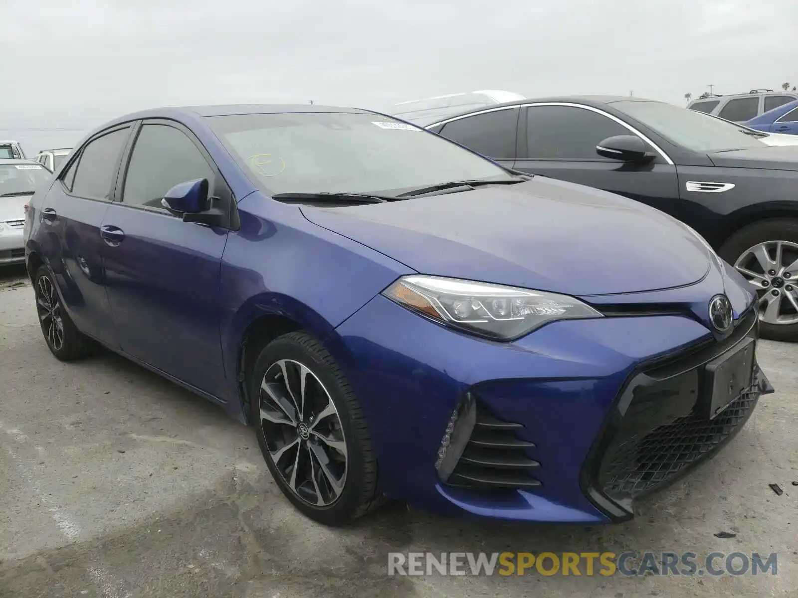 1 Photograph of a damaged car 5YFBURHE0KP908118 TOYOTA COROLLA 2019