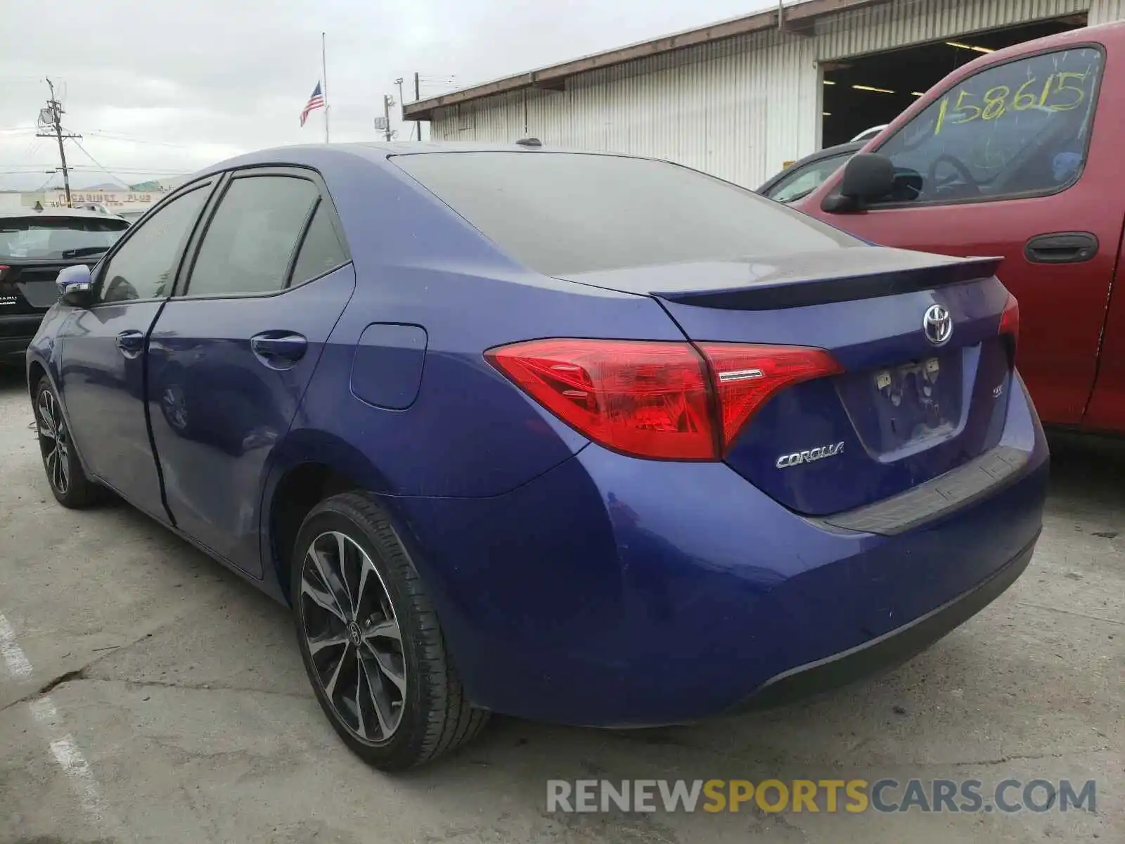 3 Photograph of a damaged car 5YFBURHE0KP908118 TOYOTA COROLLA 2019