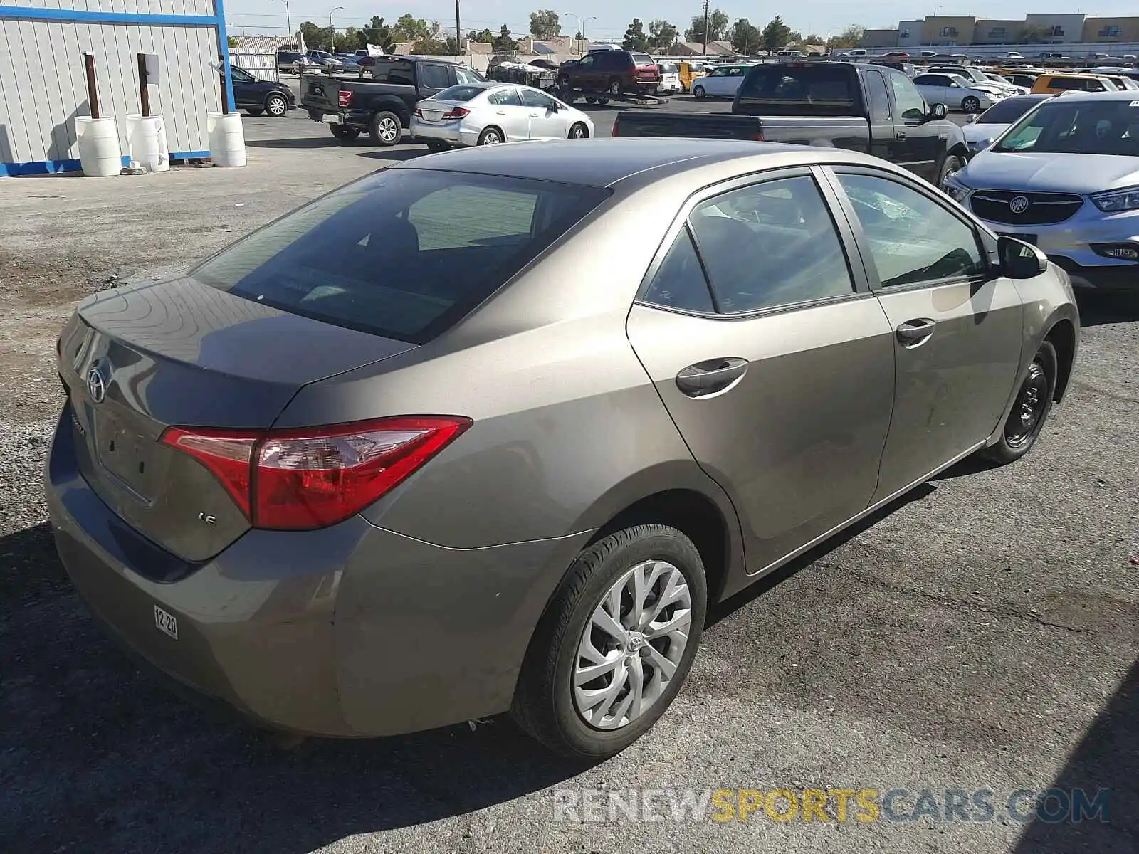 4 Photograph of a damaged car 5YFBURHE0KP908247 TOYOTA COROLLA 2019