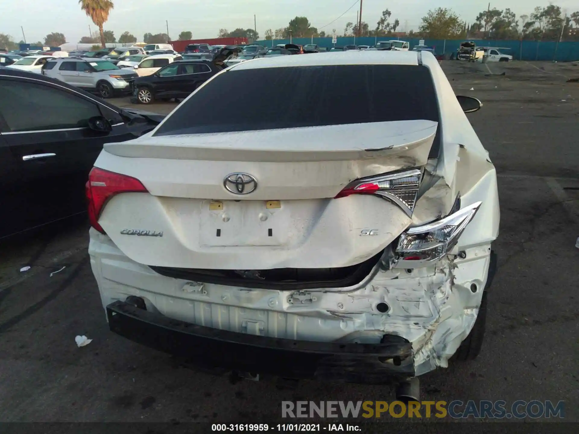 6 Photograph of a damaged car 5YFBURHE0KP908345 TOYOTA COROLLA 2019