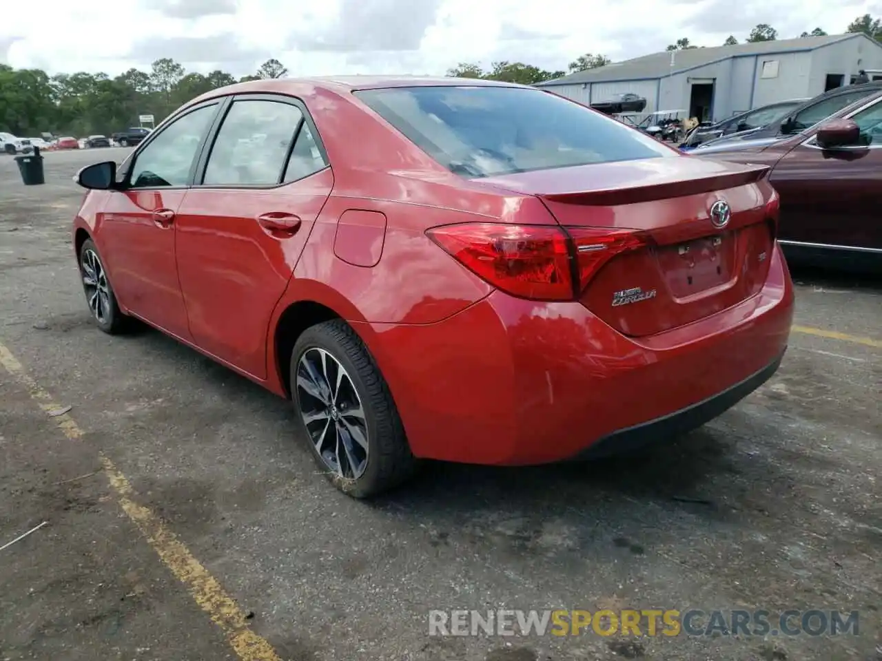 3 Photograph of a damaged car 5YFBURHE0KP908412 TOYOTA COROLLA 2019