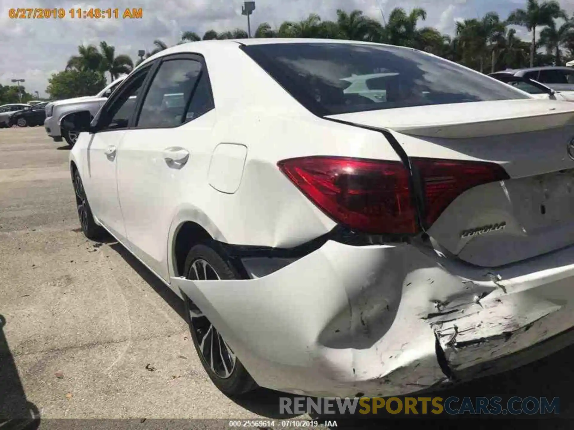 16 Фотография поврежденного автомобиля 5YFBURHE0KP908880 TOYOTA COROLLA 2019