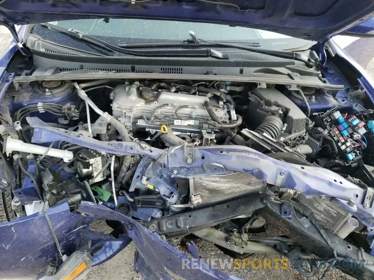 7 Photograph of a damaged car 5YFBURHE0KP909981 TOYOTA COROLLA 2019