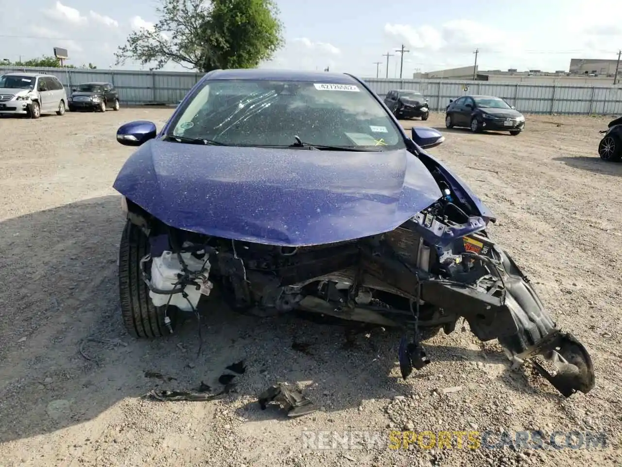 9 Photograph of a damaged car 5YFBURHE0KP909981 TOYOTA COROLLA 2019