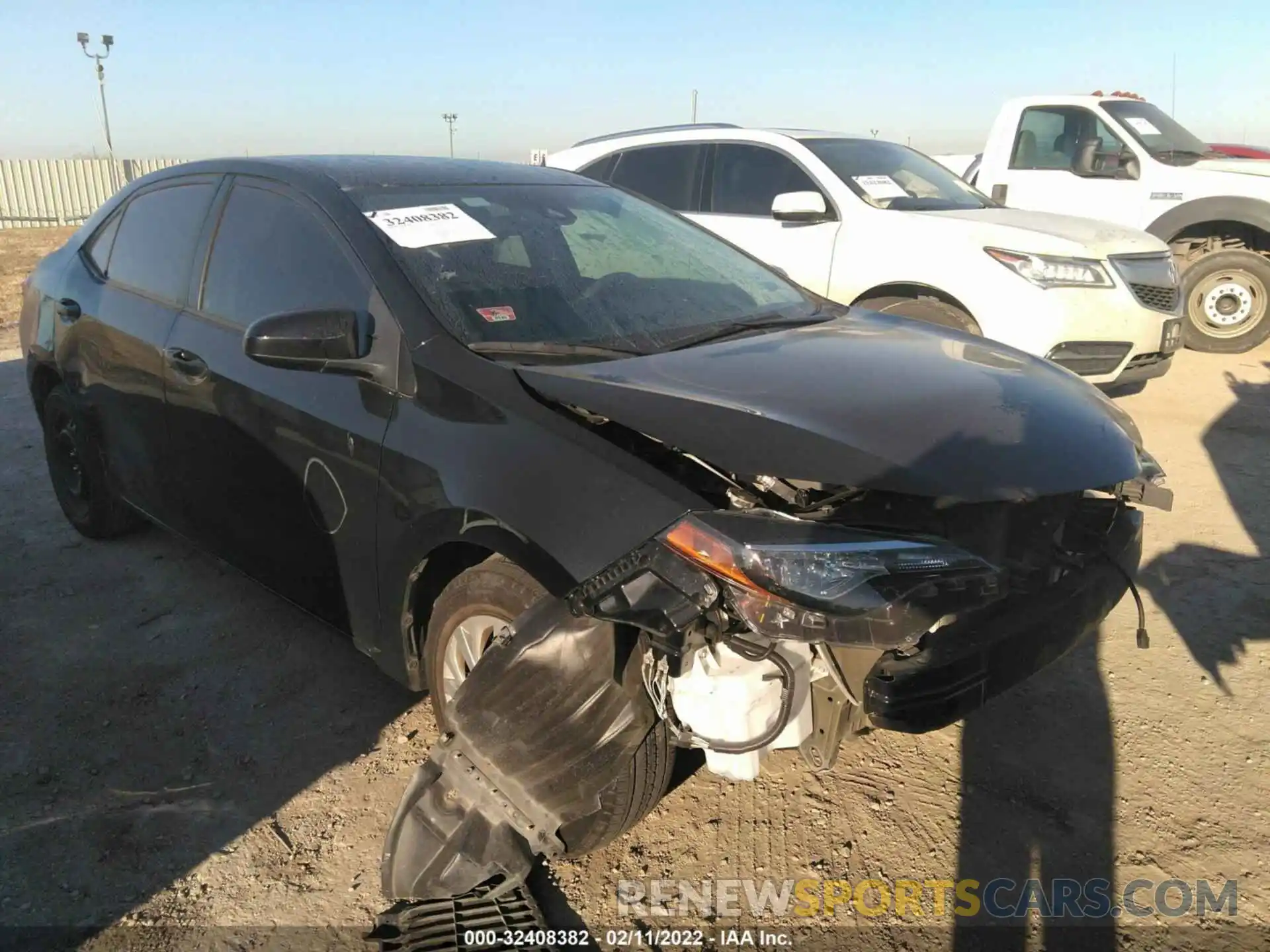 1 Photograph of a damaged car 5YFBURHE0KP910211 TOYOTA COROLLA 2019