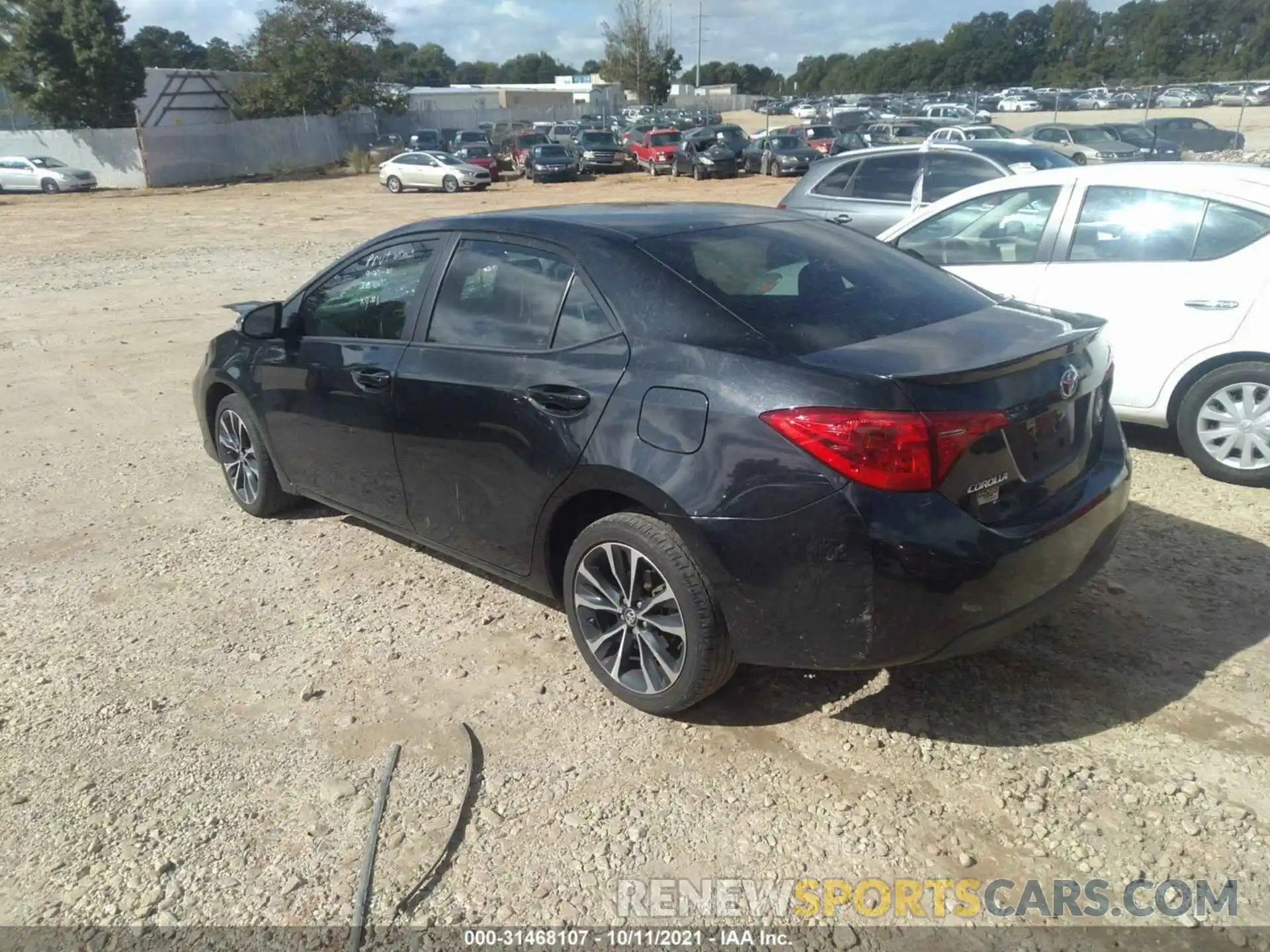 3 Photograph of a damaged car 5YFBURHE0KP910256 TOYOTA COROLLA 2019