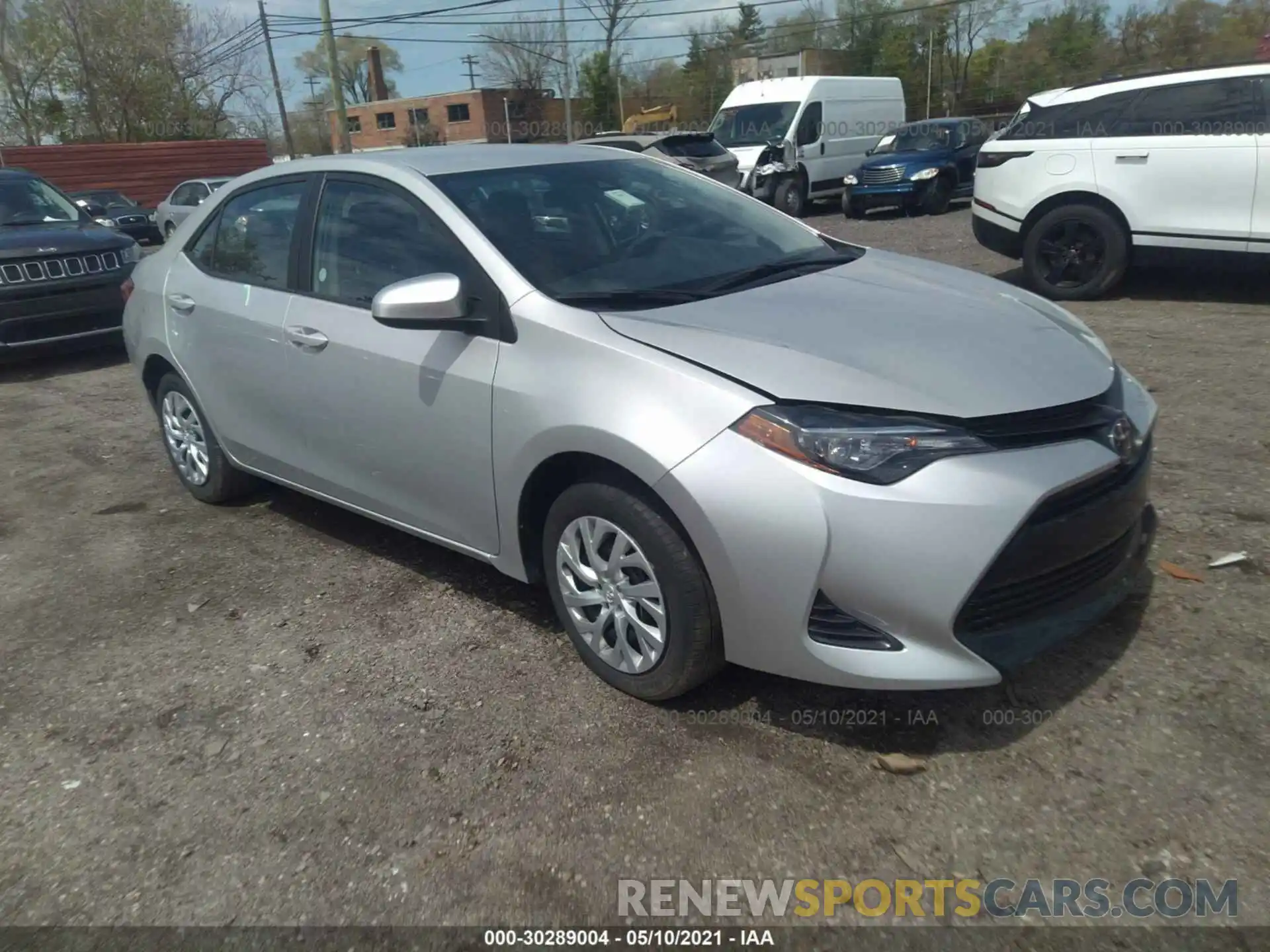 1 Photograph of a damaged car 5YFBURHE0KP910306 TOYOTA COROLLA 2019