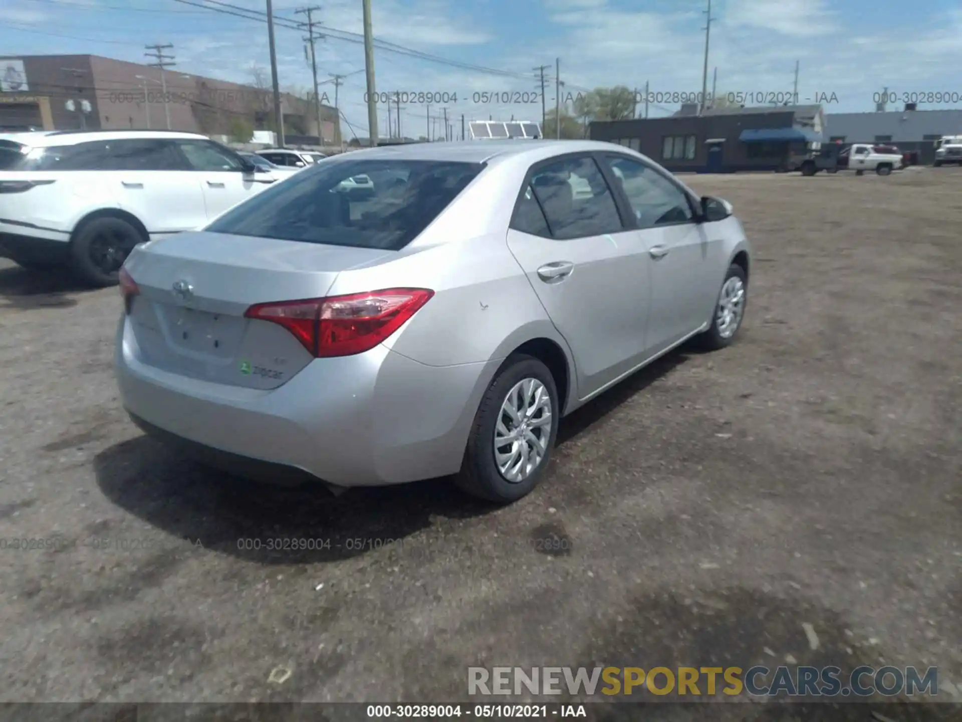 4 Photograph of a damaged car 5YFBURHE0KP910306 TOYOTA COROLLA 2019