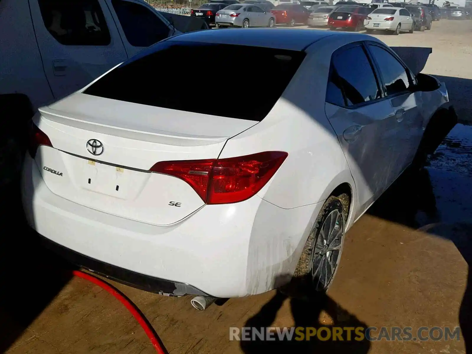 4 Photograph of a damaged car 5YFBURHE0KP910838 TOYOTA COROLLA 2019