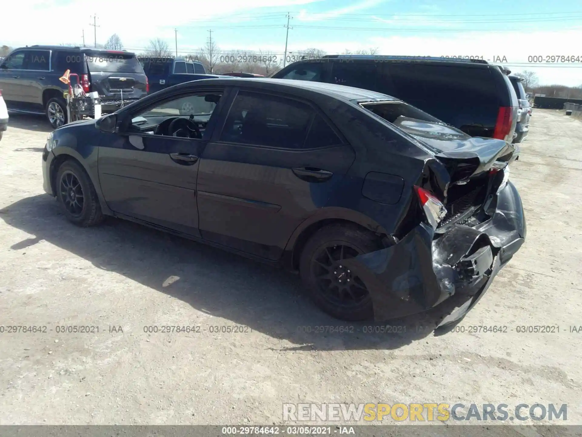 3 Photograph of a damaged car 5YFBURHE0KP911438 TOYOTA COROLLA 2019