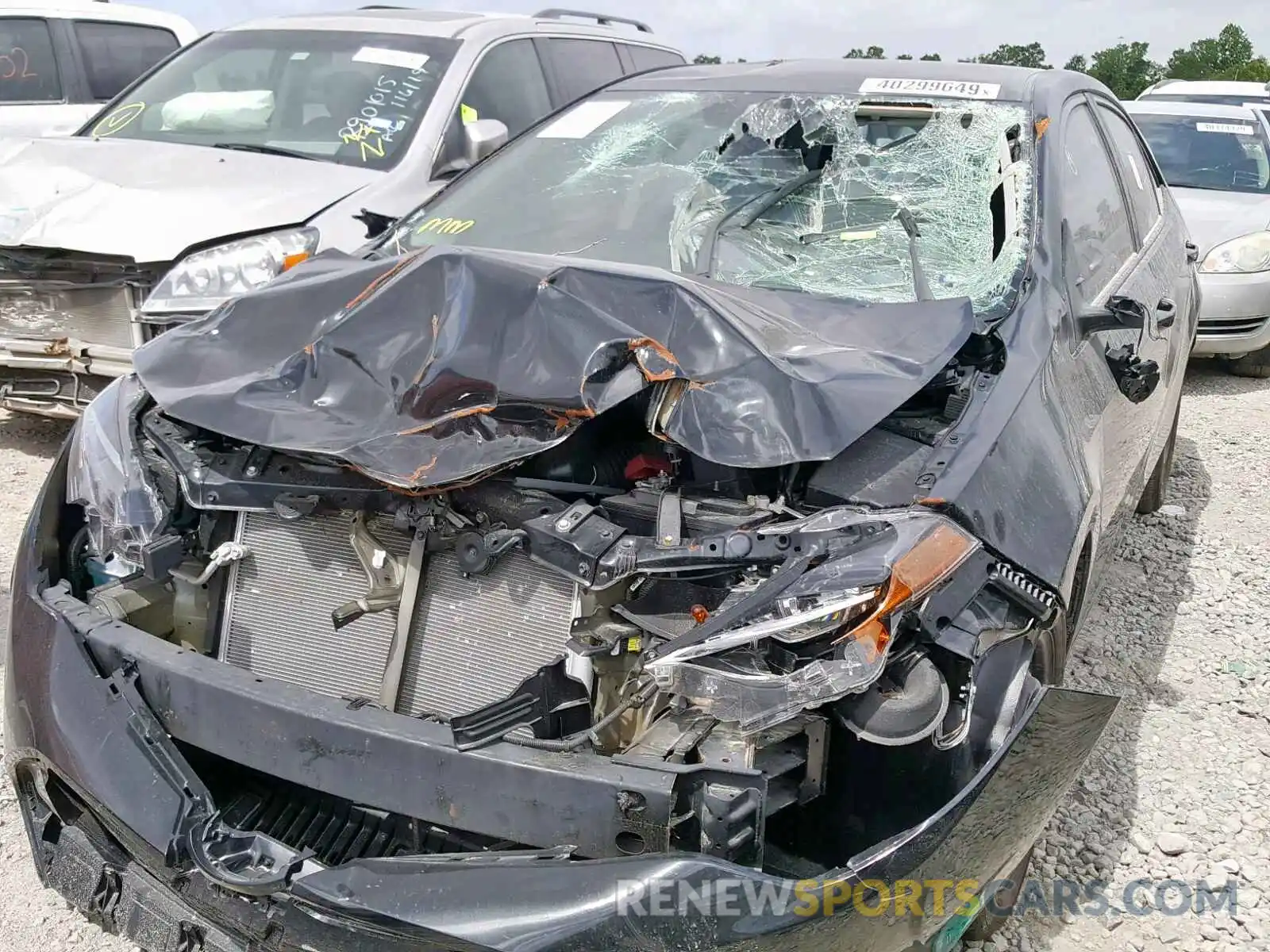 9 Photograph of a damaged car 5YFBURHE0KP911469 TOYOTA COROLLA 2019