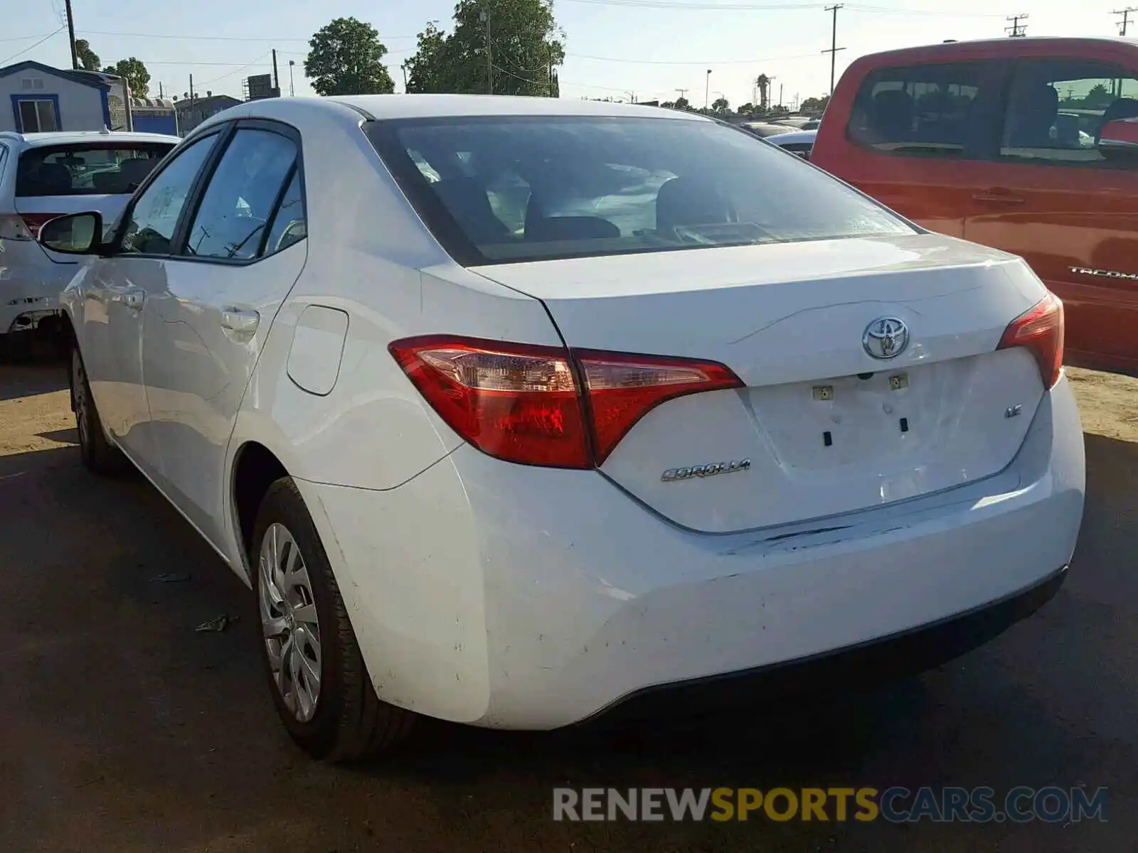 3 Photograph of a damaged car 5YFBURHE0KP911729 TOYOTA COROLLA 2019